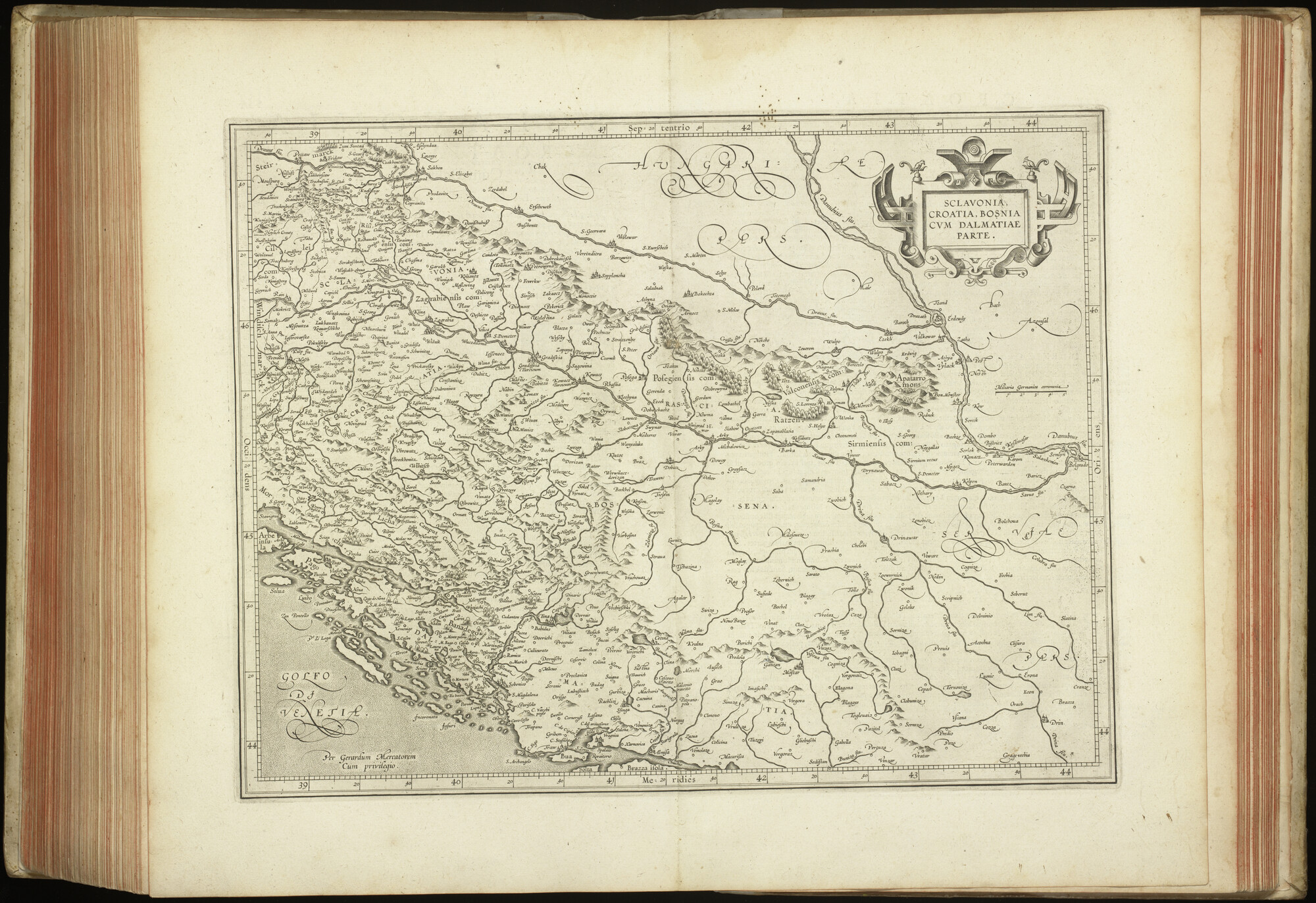 A.0145(227) [kaart 141]; Kaart van Slovenië, Kroatië, Bosnië en Herzegovina en Servië; kaart