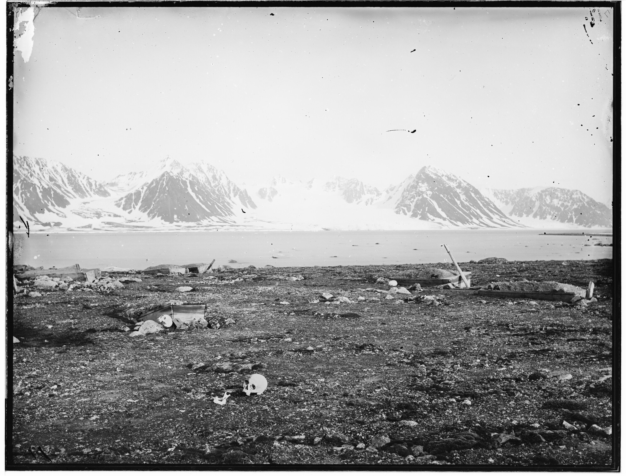 S.0101(18); Het Hollandsche Kerkhof op Amsterdam eiland; negatief