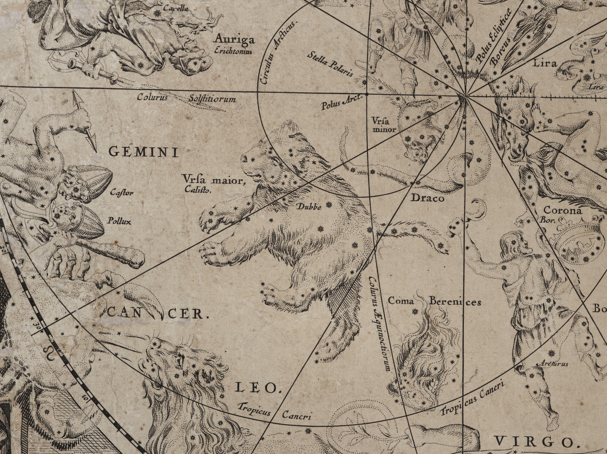 S.0864; Wandkaart van de wereld door Joan Blaeu uitgegeven ter gelegenheid van de Vrede van Münster, 1648; wandkaart