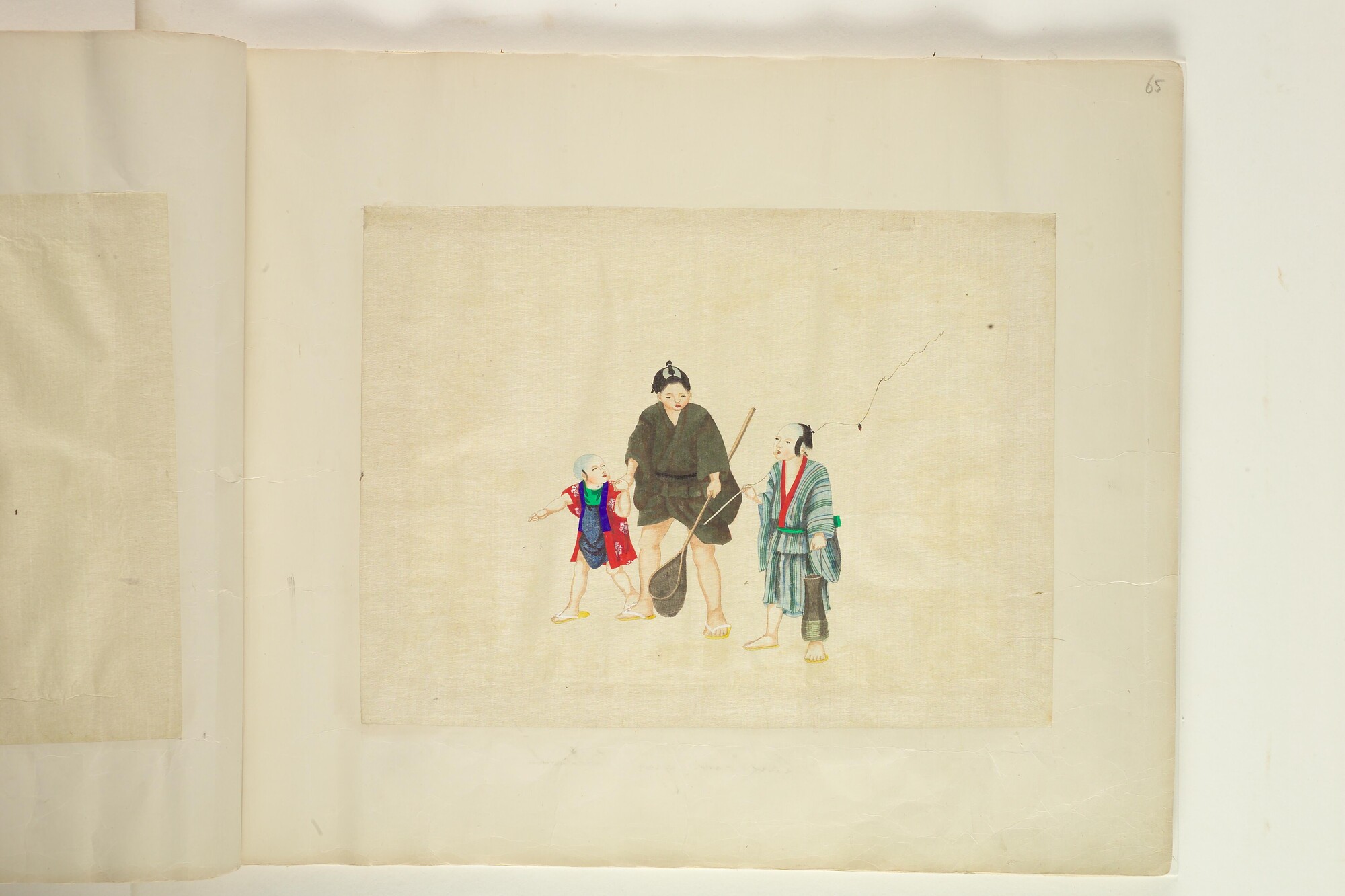 S.3628(02); Album nr. 1 uit een serie van drie van de Nederlandse consul in Japan Dirk de Graeff van Polsbroek; fotoalbum