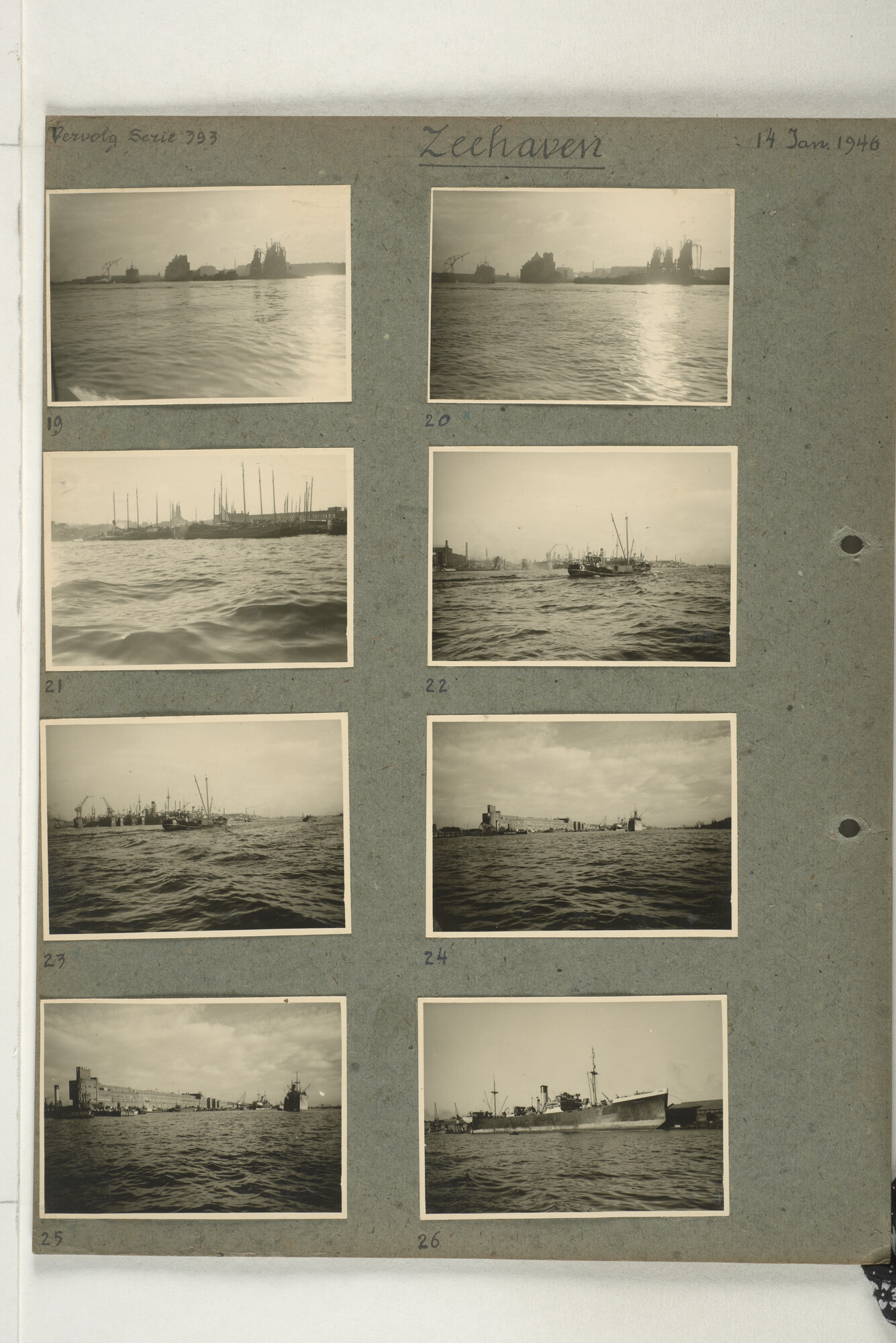 1998.2178; Omslag met een grote hoeveelheid proef foto's gemaakt in opdracht van de Gemeente Handelsinrichtingen in Amsterdam; omslag