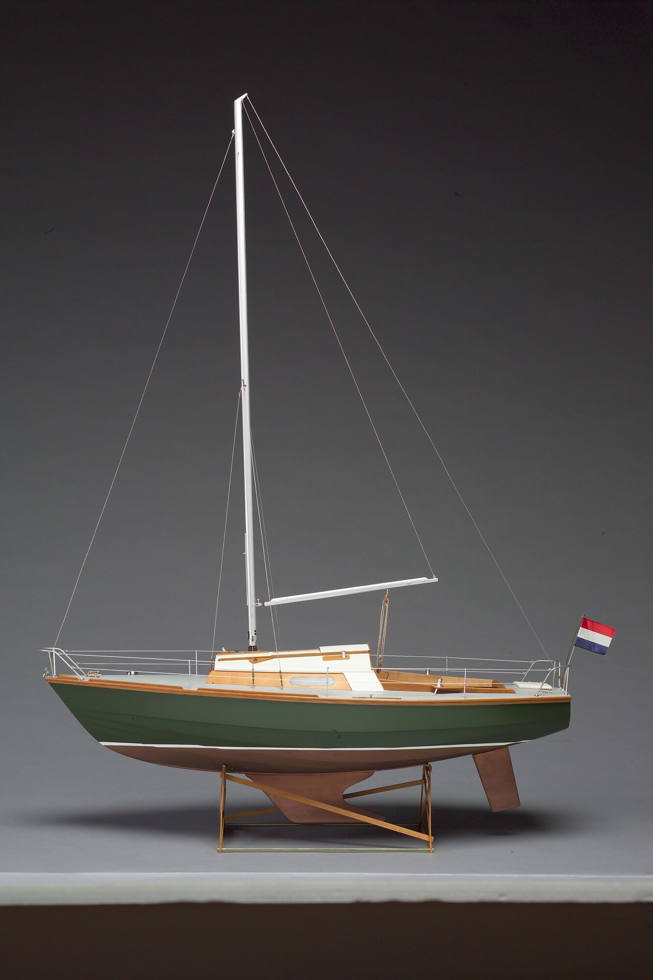 1994.4714; Model van een Waarschip; scheepsmodel