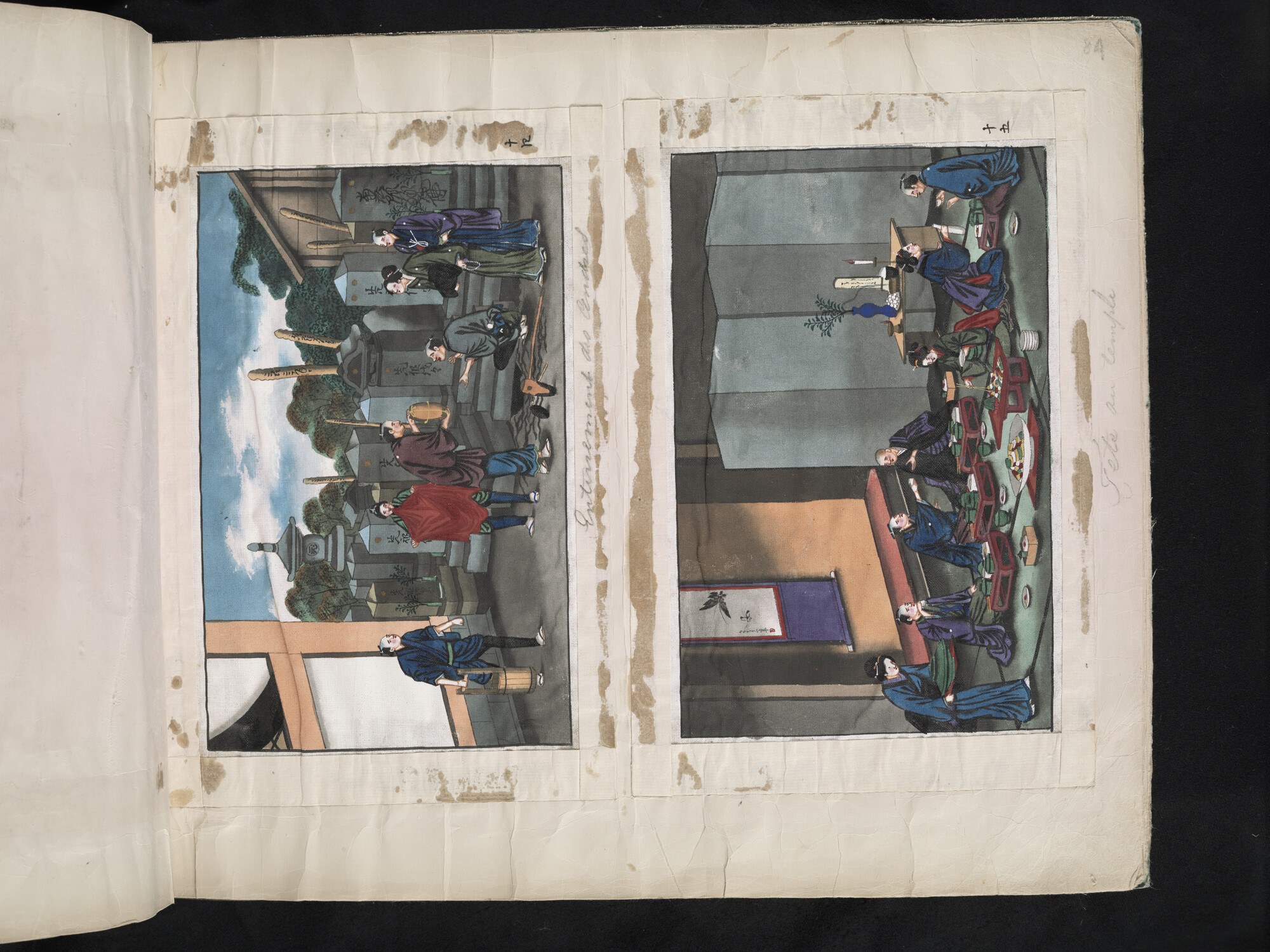 S.3628(02); Album nr. 1 uit een serie van drie van de Nederlandse consul in Japan Dirk de Graeff van Polsbroek; fotoalbum