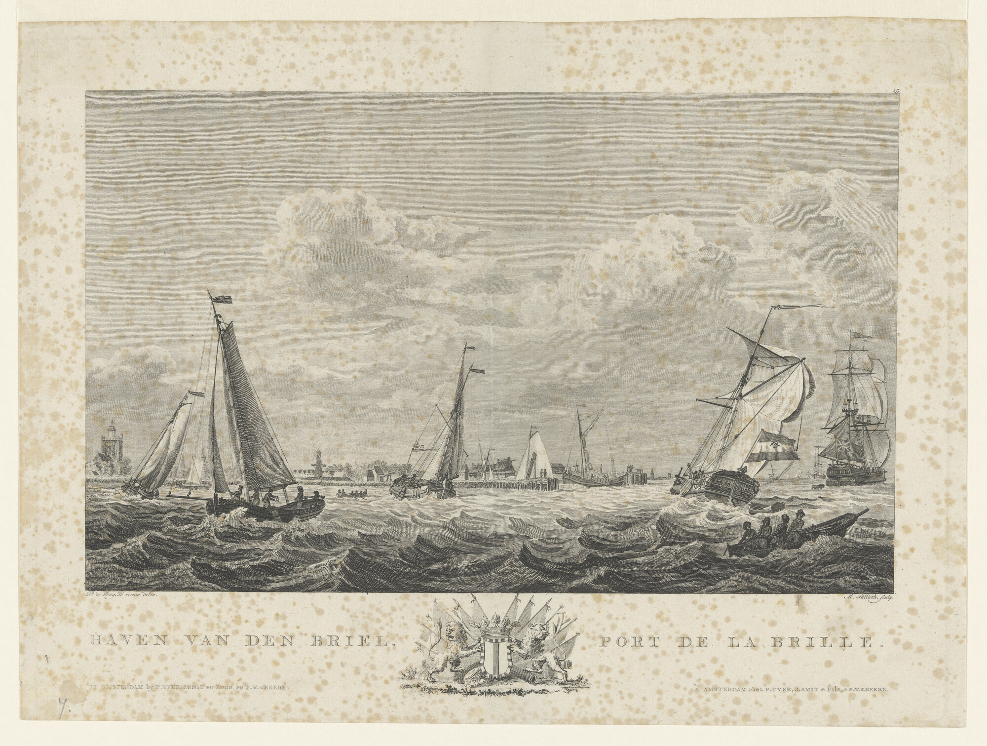 A.0149(0720); Haven van Den Briel; prent