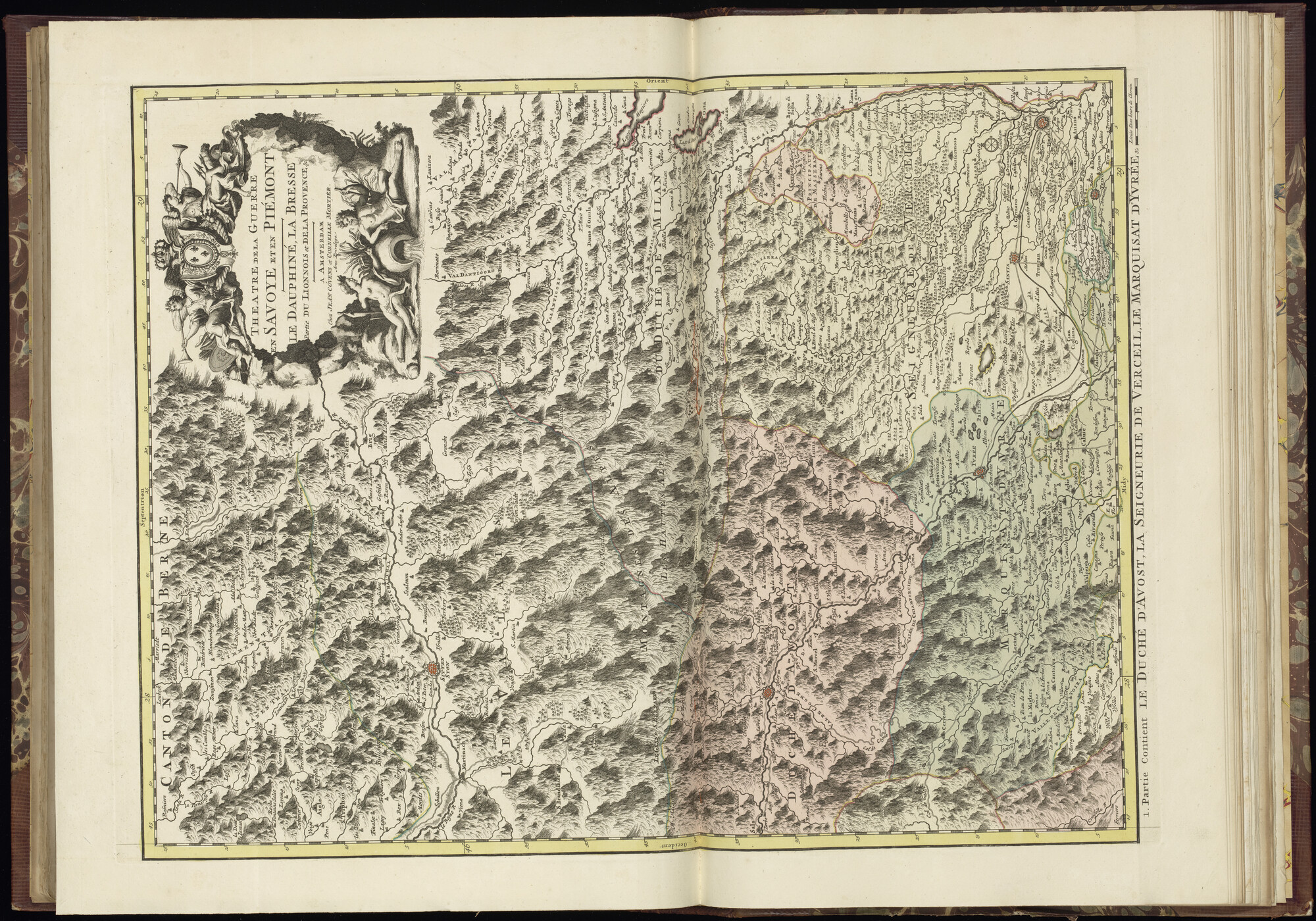 B.0032(027) [kaart 067]; Kaart van Noordwest-Italië en Zuid-Zwitserland; kaart