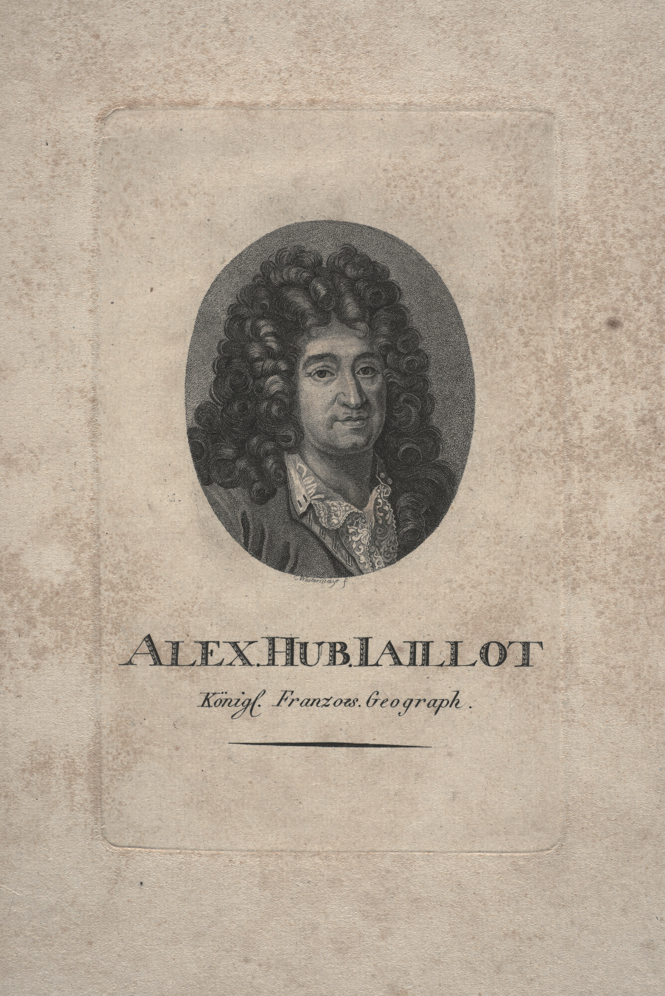 A.0075(094); Portret van Alexis Hubert Iaillot; prent