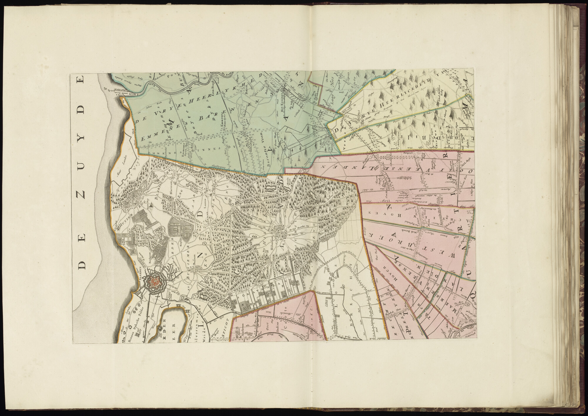 B.0032(032) [kaart 028]; Kaart van Nederland; kaart