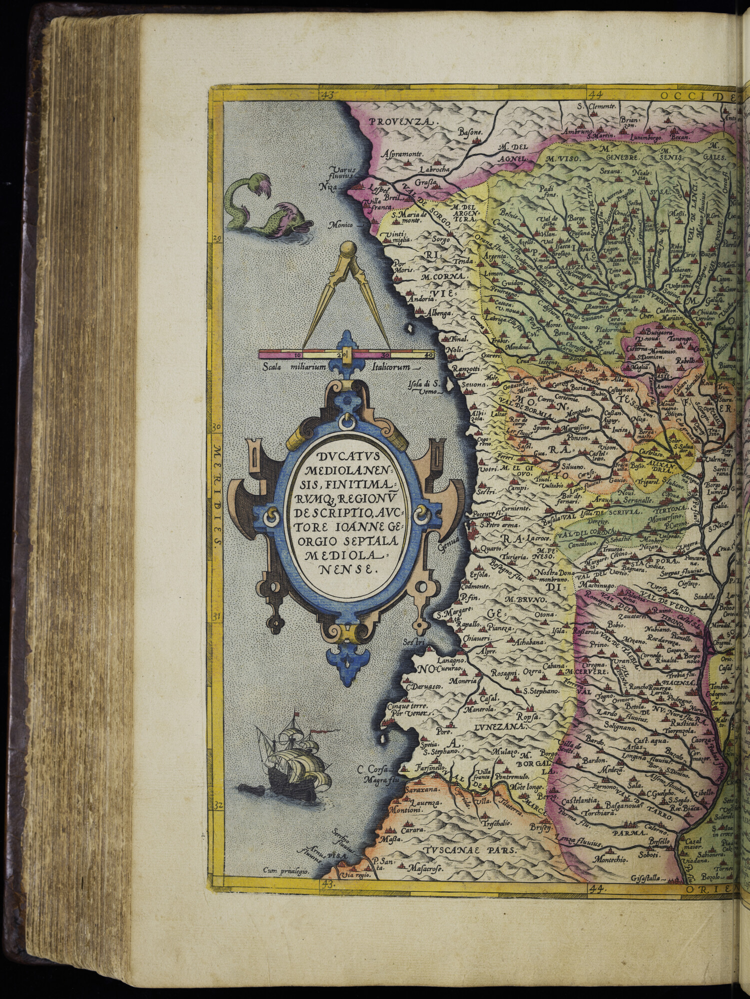 A.0145(232) [kaart 083]; Kaart van Noord-Italië; kaart