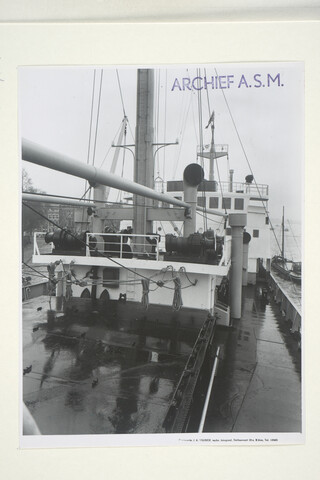 S.5219(12)0266; Foto's van proeftocht van het Noord-Ierse (Laker) vrachtschip ms. 'Fair Head' van de Ulster Steamship Compagny [...]; fotoreportage