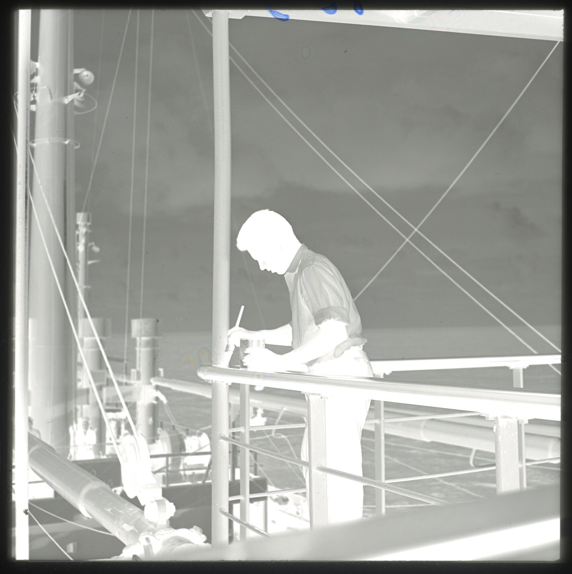 A.5263(02); Negatieven van een reis met het vrachtschip 'Woltersum' van de Stoomvaart; negatief