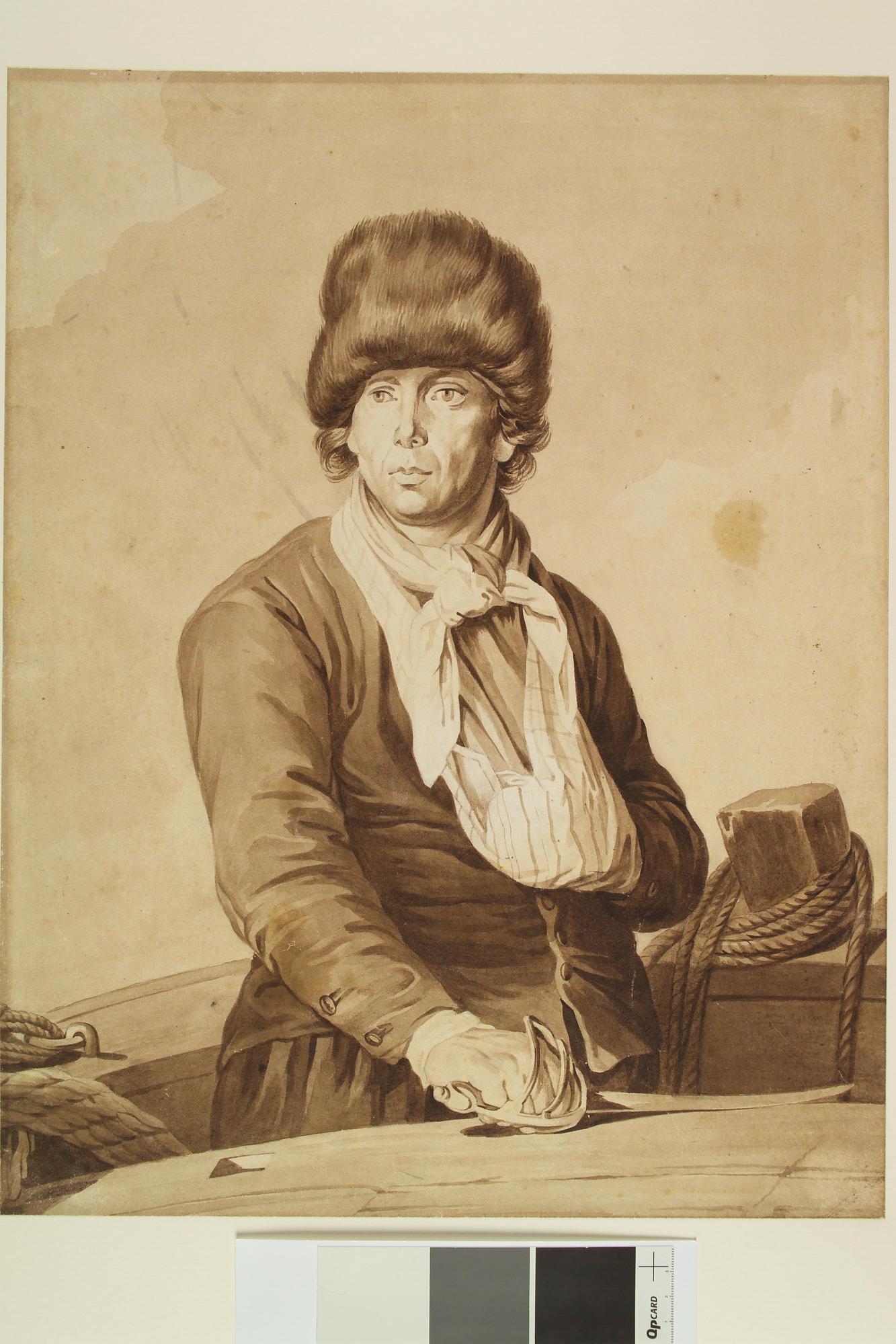 S.2620; Portret van Christiaan Cornelis; tekening