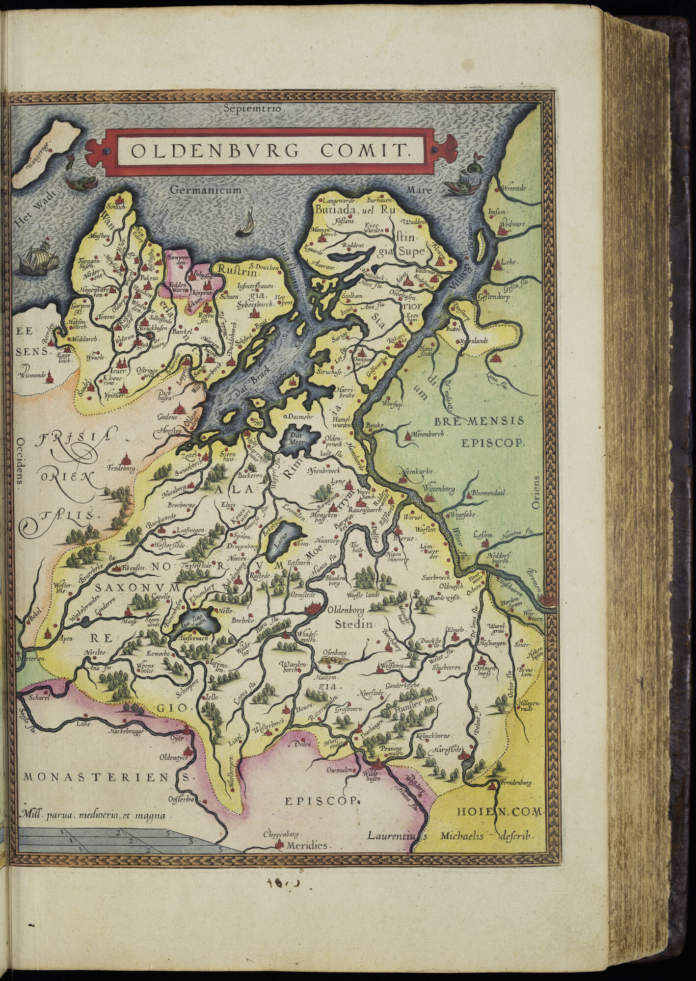A.0145(232) [kaart 050]; Kaart van Noordwest-Duitsland; kaart