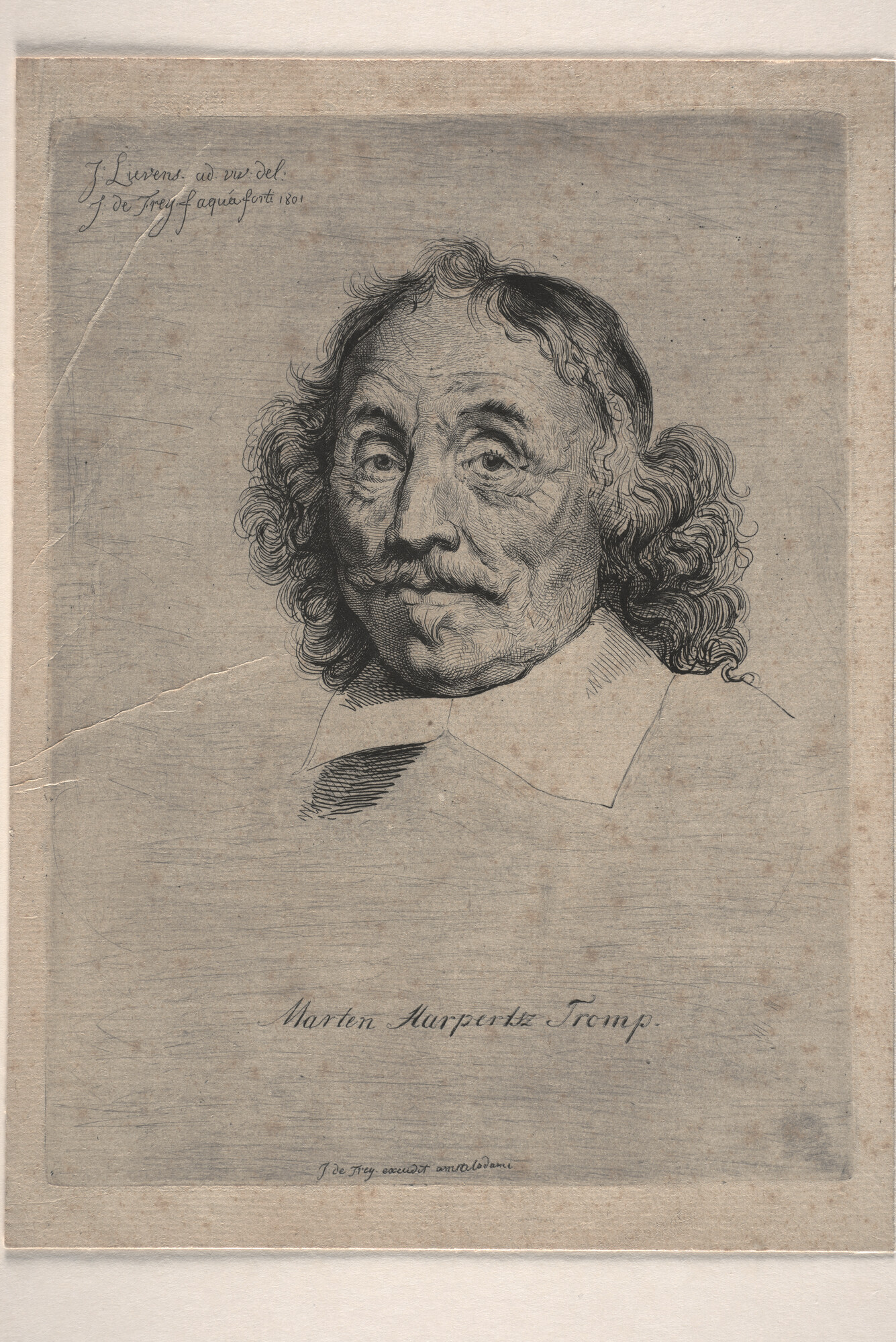 A.0999(01); Portret van Admiraal Maarten Harpertz Tromp; prent