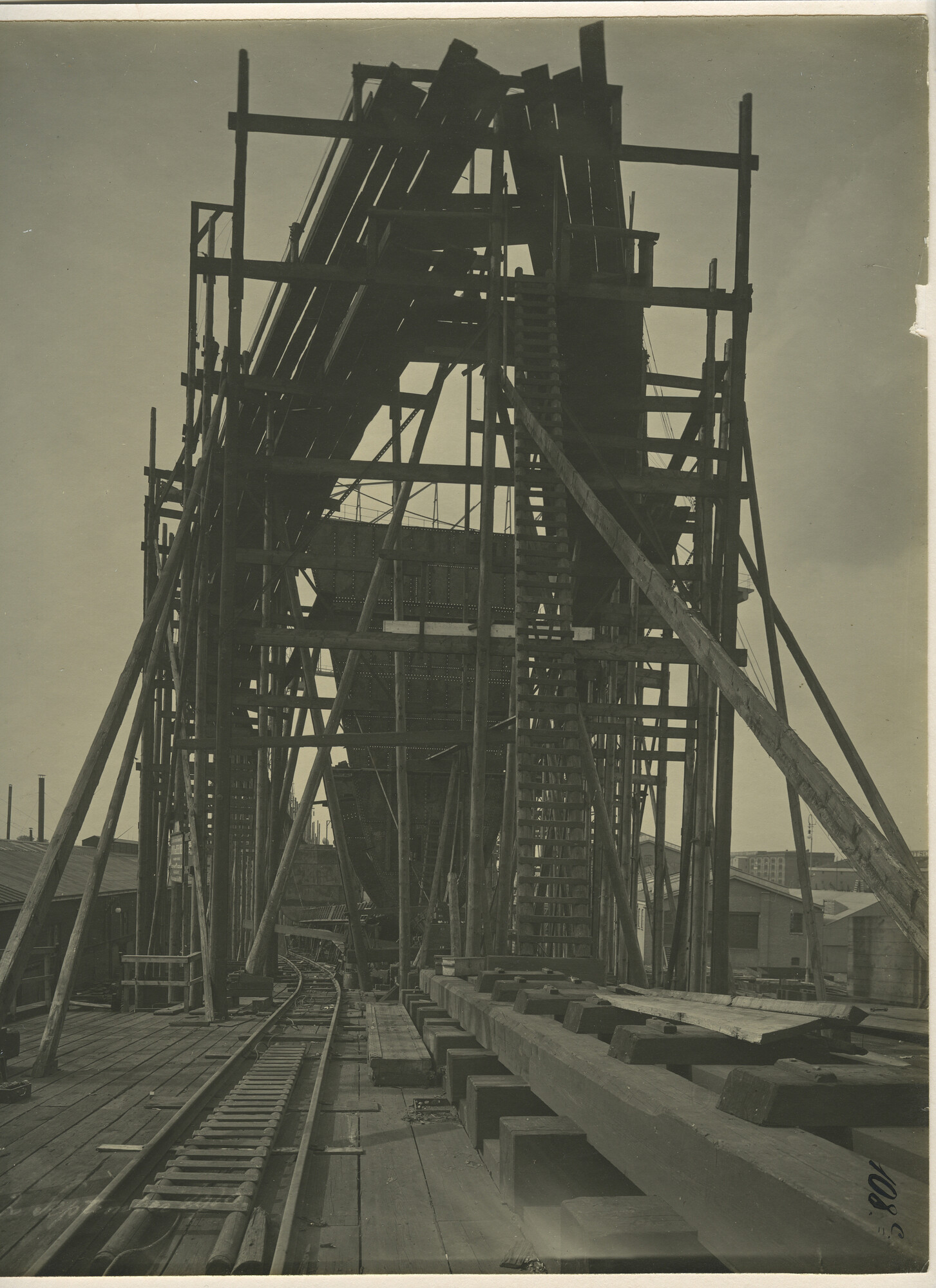 S.5444(0287)2; Foto van het scheepsmodel van het mailschip ss. Koningin der Nederlanden; foto