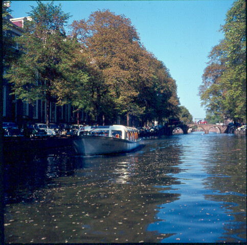 S.9100(0809); De Herengracht te Amsterdam; diapositief