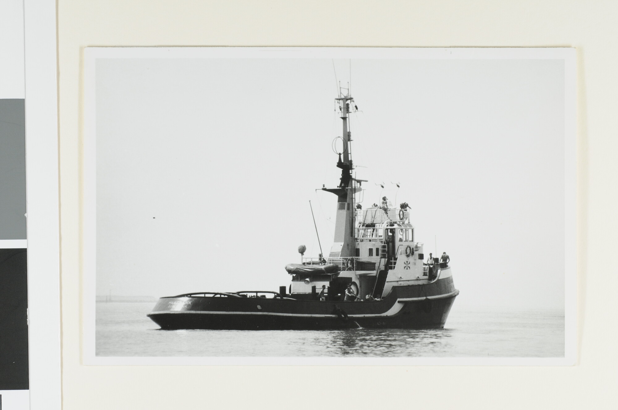 A.4743(53); De motorsleepboot 'Maasbank' van de Nieuwe Rotterdamsche Sleepdienst te; foto