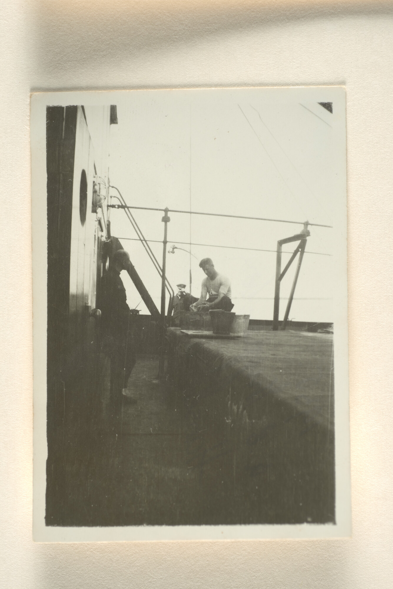 1996.0509; Fotoimpressies genomen aan boord van het vrachtschip ss. Zypenberg (ex- Charterhurst) van de Stoomboot Maatschappij Hillegersberg; fotoreportage