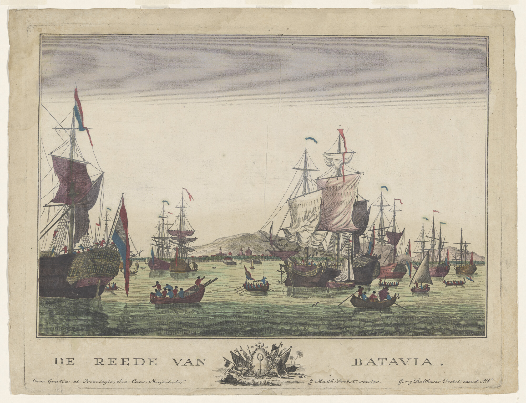 2005.1169; De rede van Batavia; prent