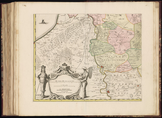 B.0032(032) [kaart 037]; Kaart van Oost-Nederland; kaart