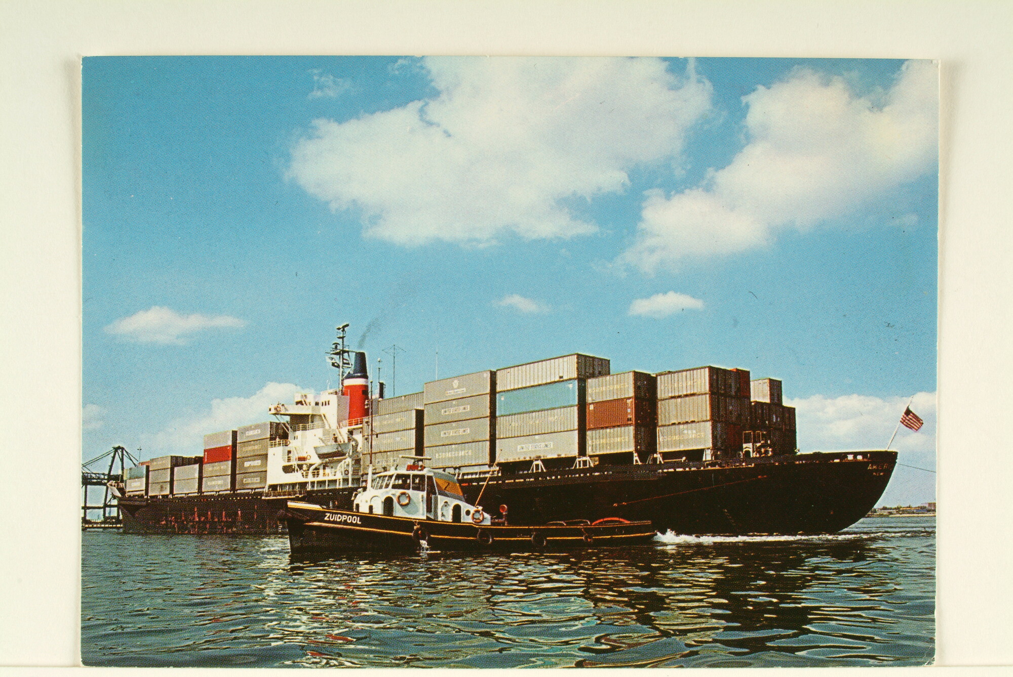 2003.1419; De havensleepboot ms. 'Zuidpool'; prentbriefkaart