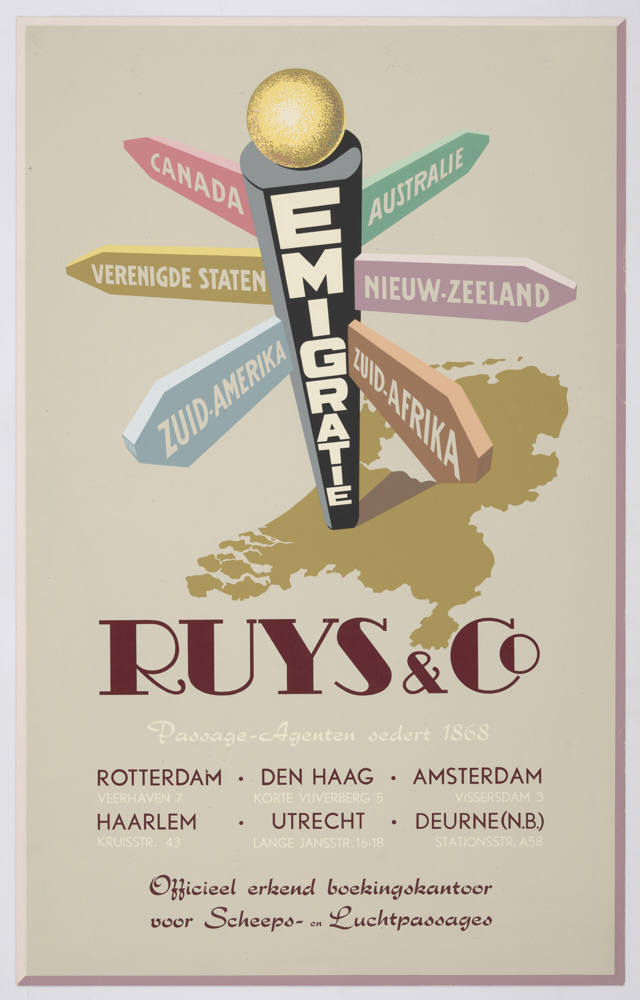 S.4294(14); Koninklijke Rotterdamsche Lloyd; affiche