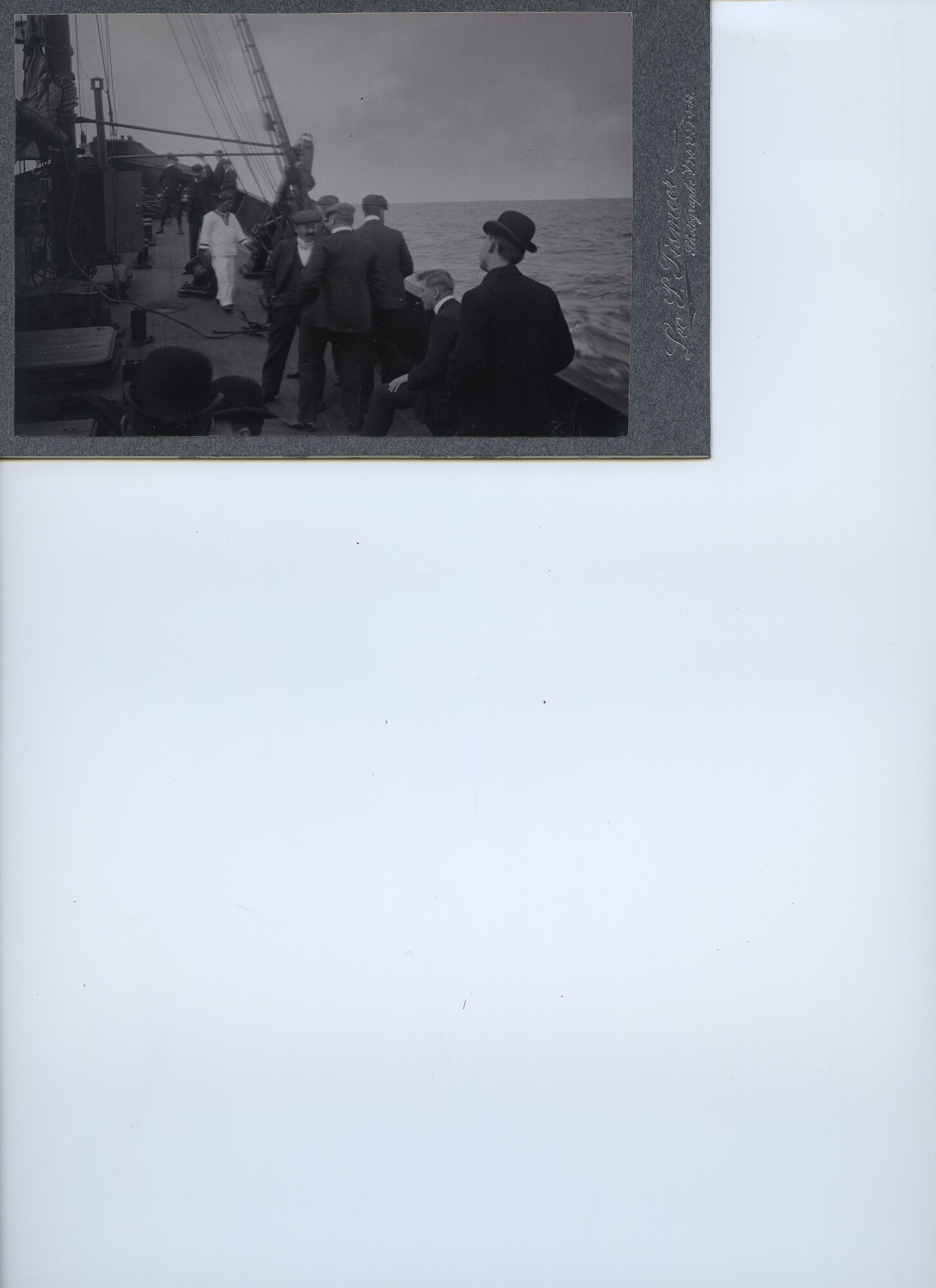 S.5444(00171)02; Foto van de stoomtrawler 'Gerbrig' ('IJM 101'); foto