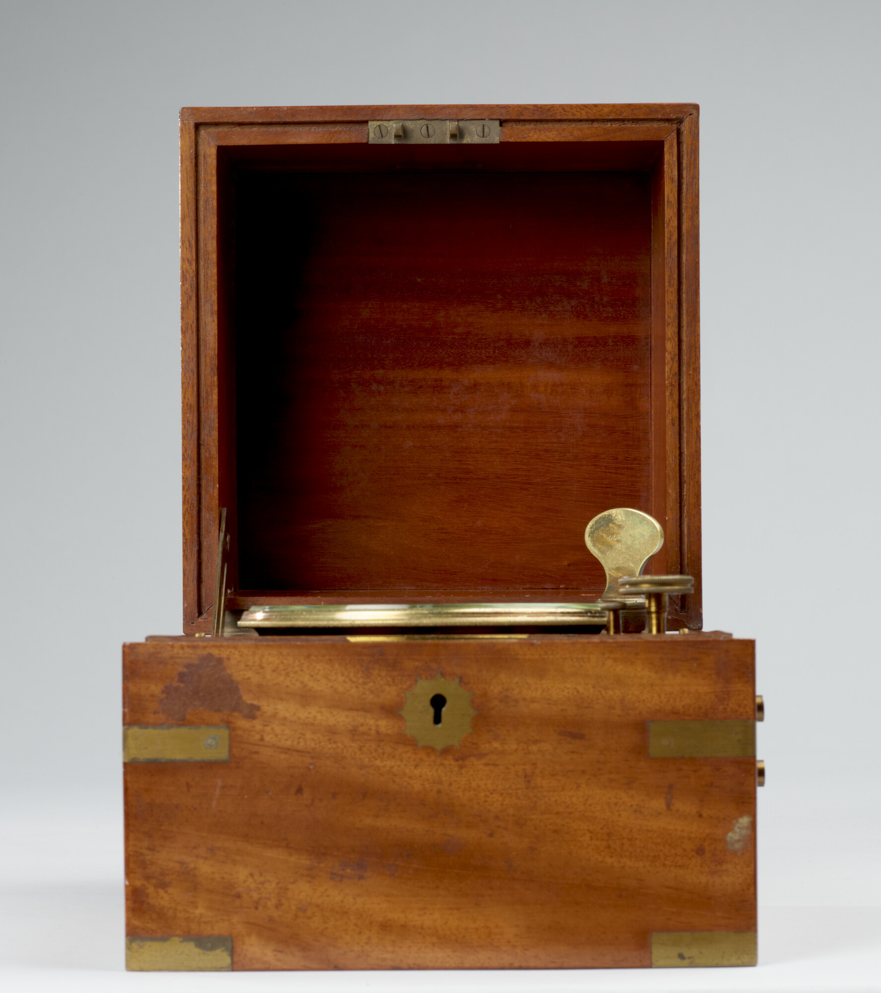 1991.0136; Tijdmeter nummer 910 door Abraham de Casseres, Amsterdam, circa 1885; tijdmeter