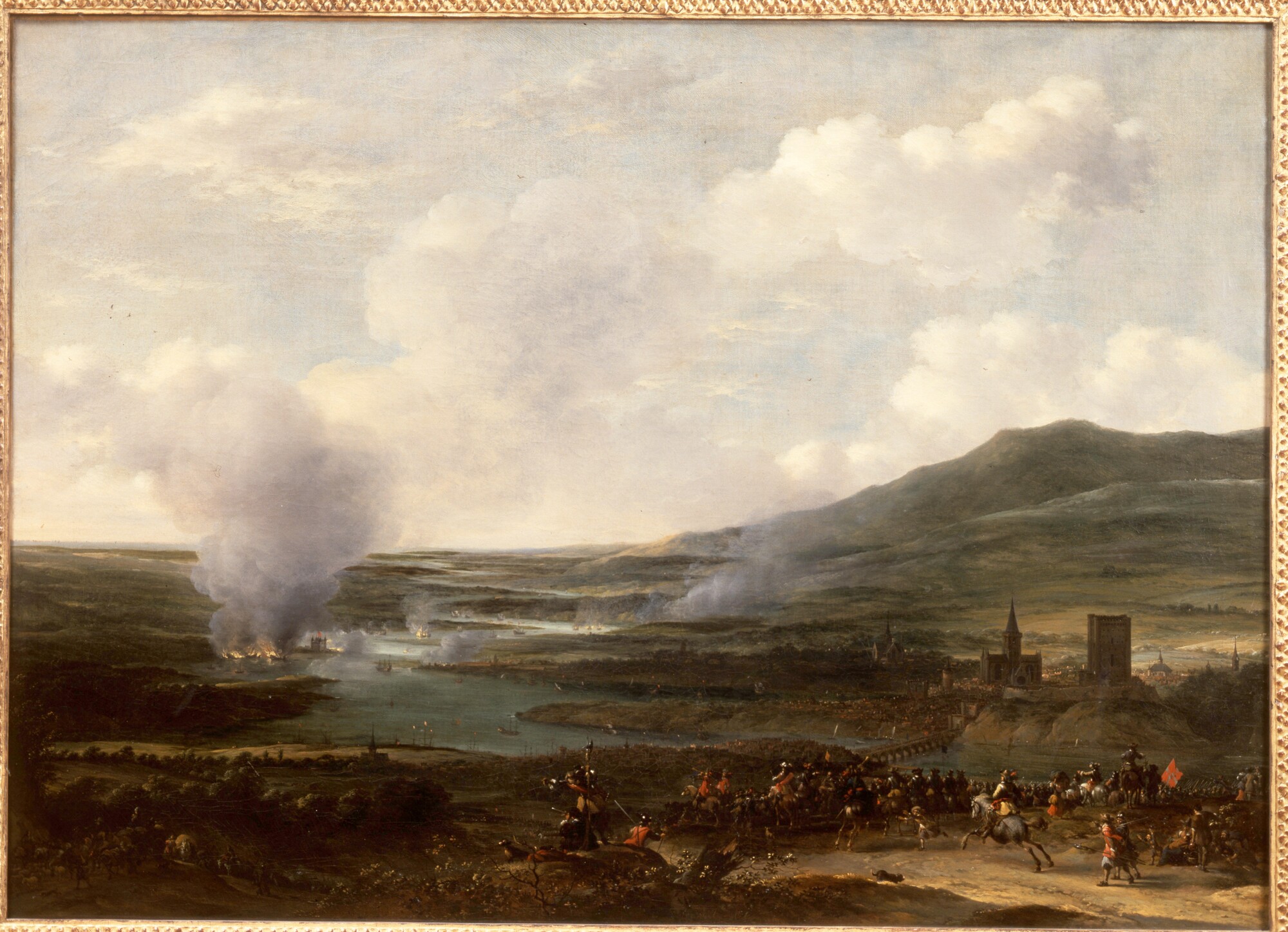 S.3961; De Tocht naar Chatham; schilderij