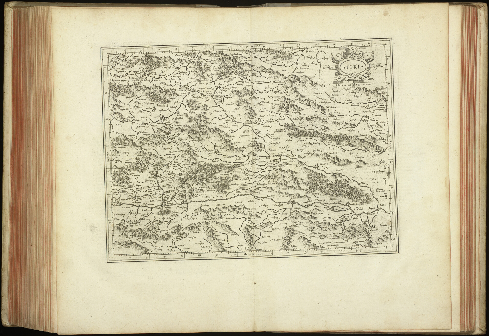 A.0145(227) [kaart 140]; Kaart van Zuid-Oostenrijk en Noord-Slovenië; kaart