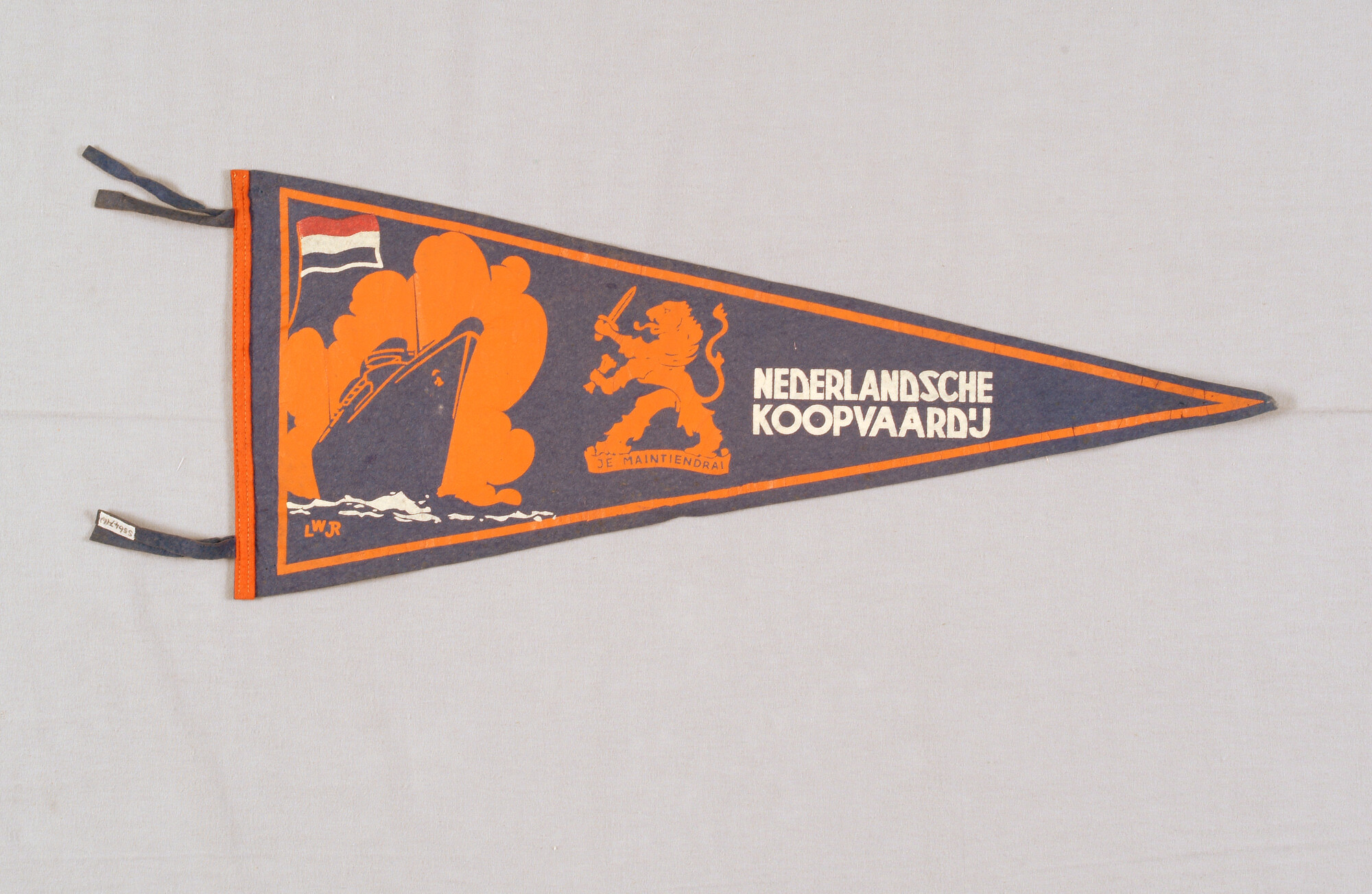 S.5647(006); Vaan van de Nederlandse Koopvaardij; vaandel