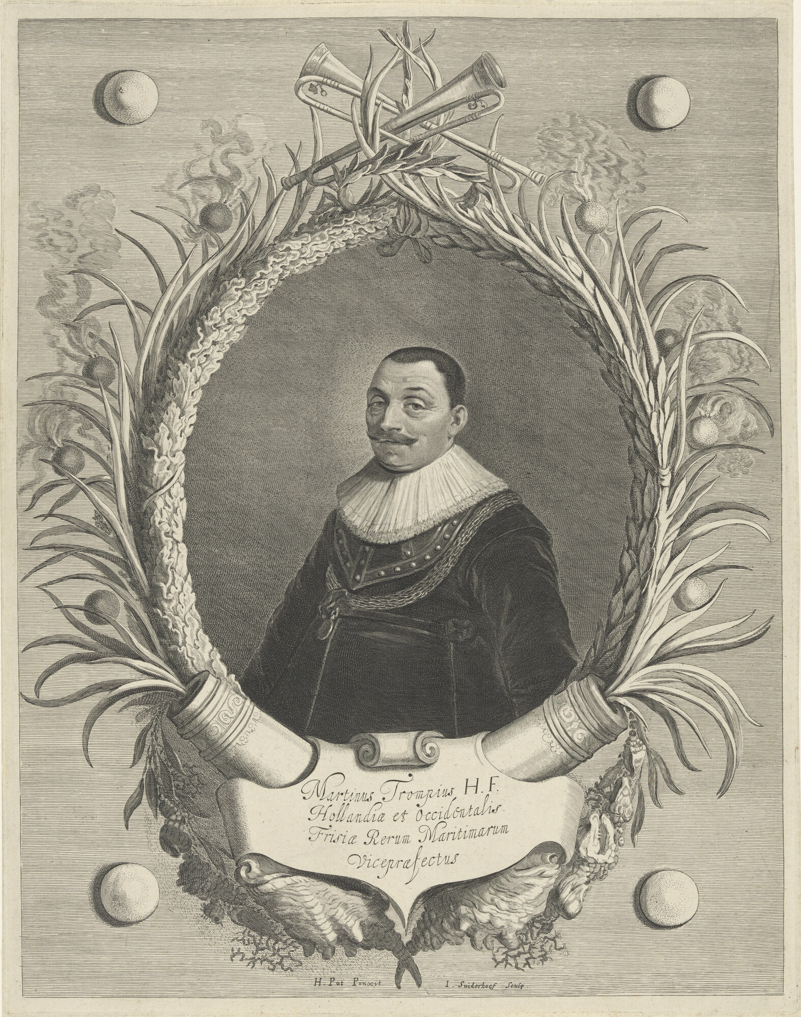 A.1252(02); Portret van Marten Harpertsz. Tromp; prent