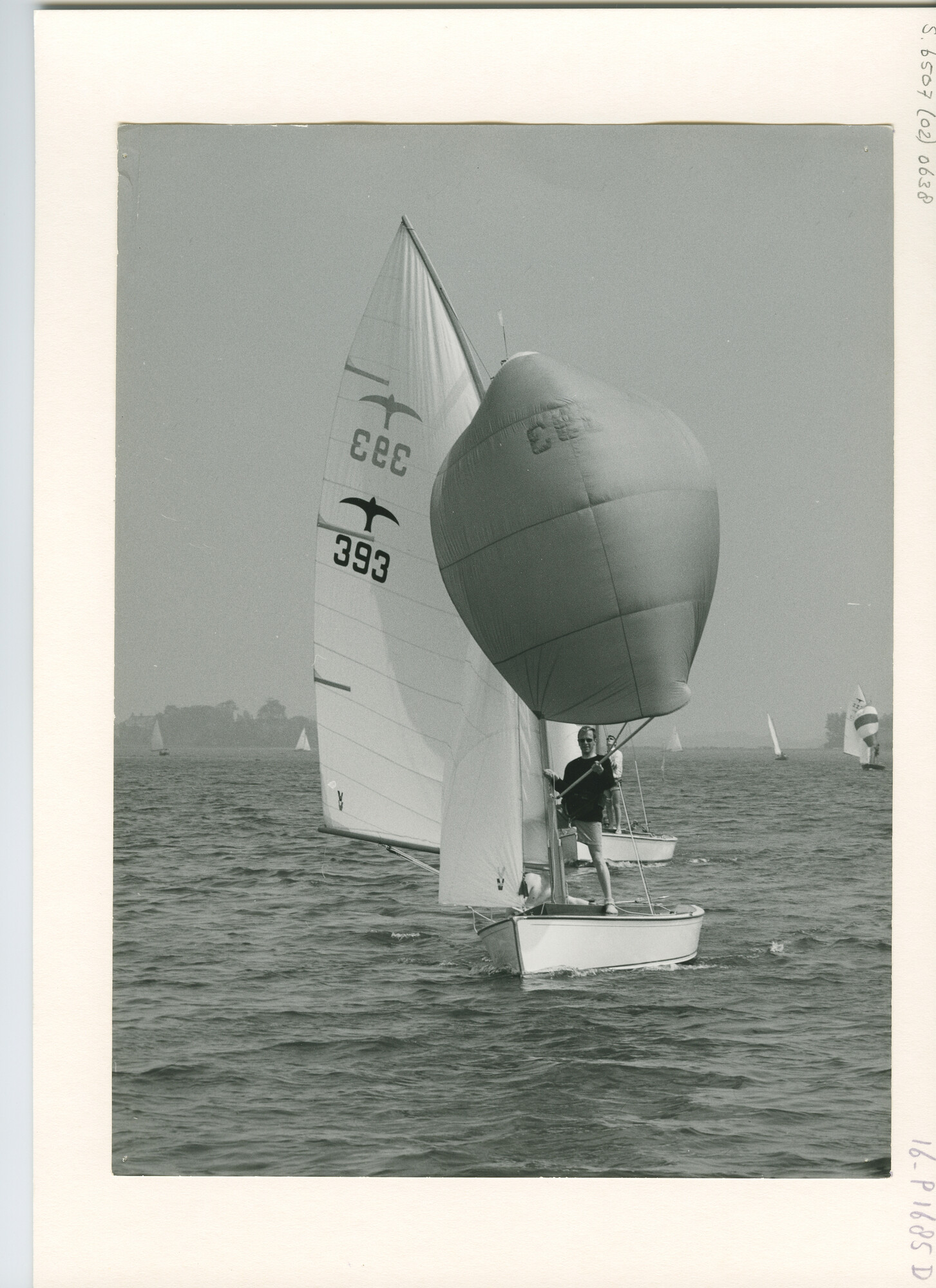 S.6507(02)0638.06; Zwart-wit foto van de Braassemweek 1962: de Valkenklasse; foto