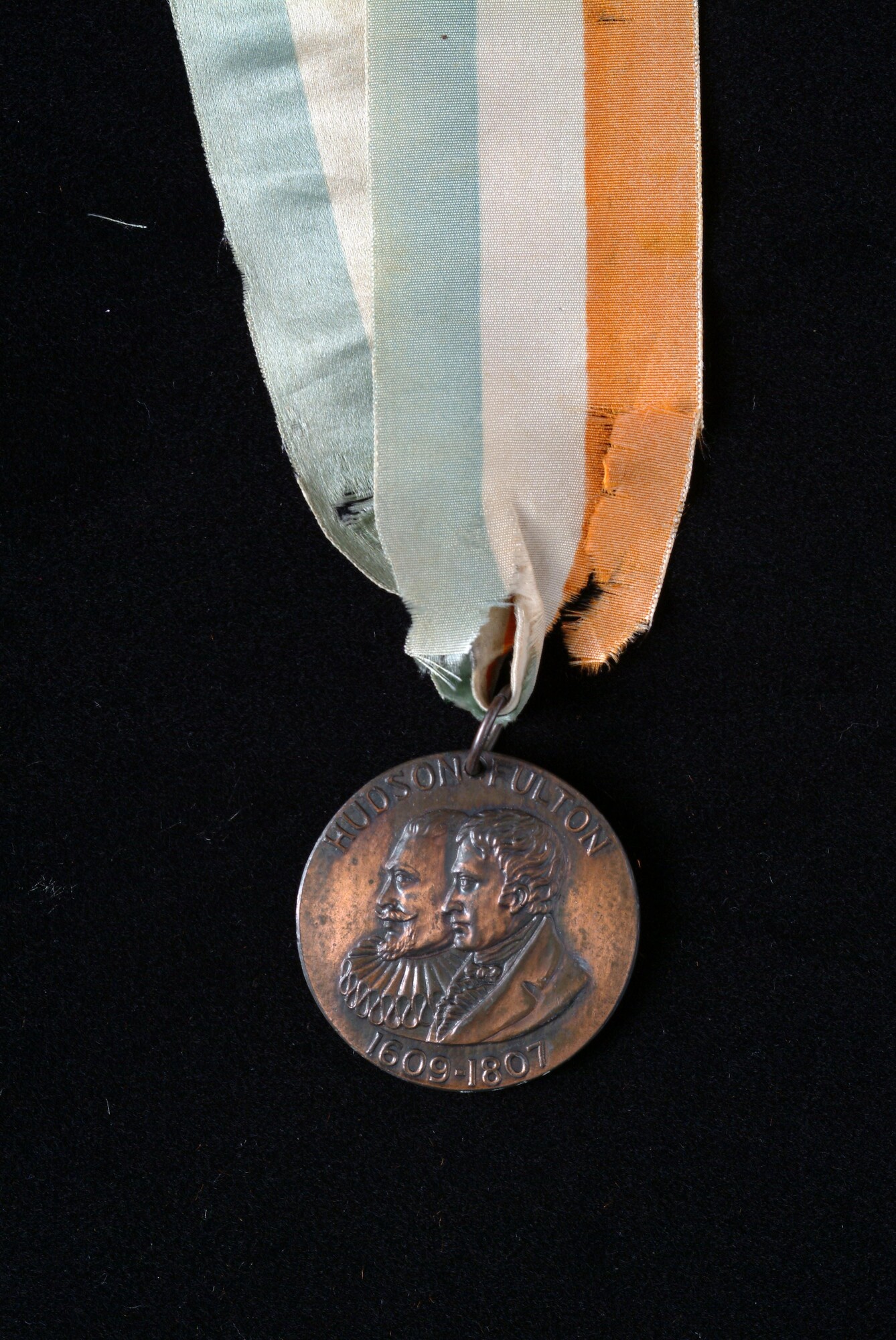 S.2861; Herinneringsmedaille van de Hudson Fulton Celebration, 1909; medaille