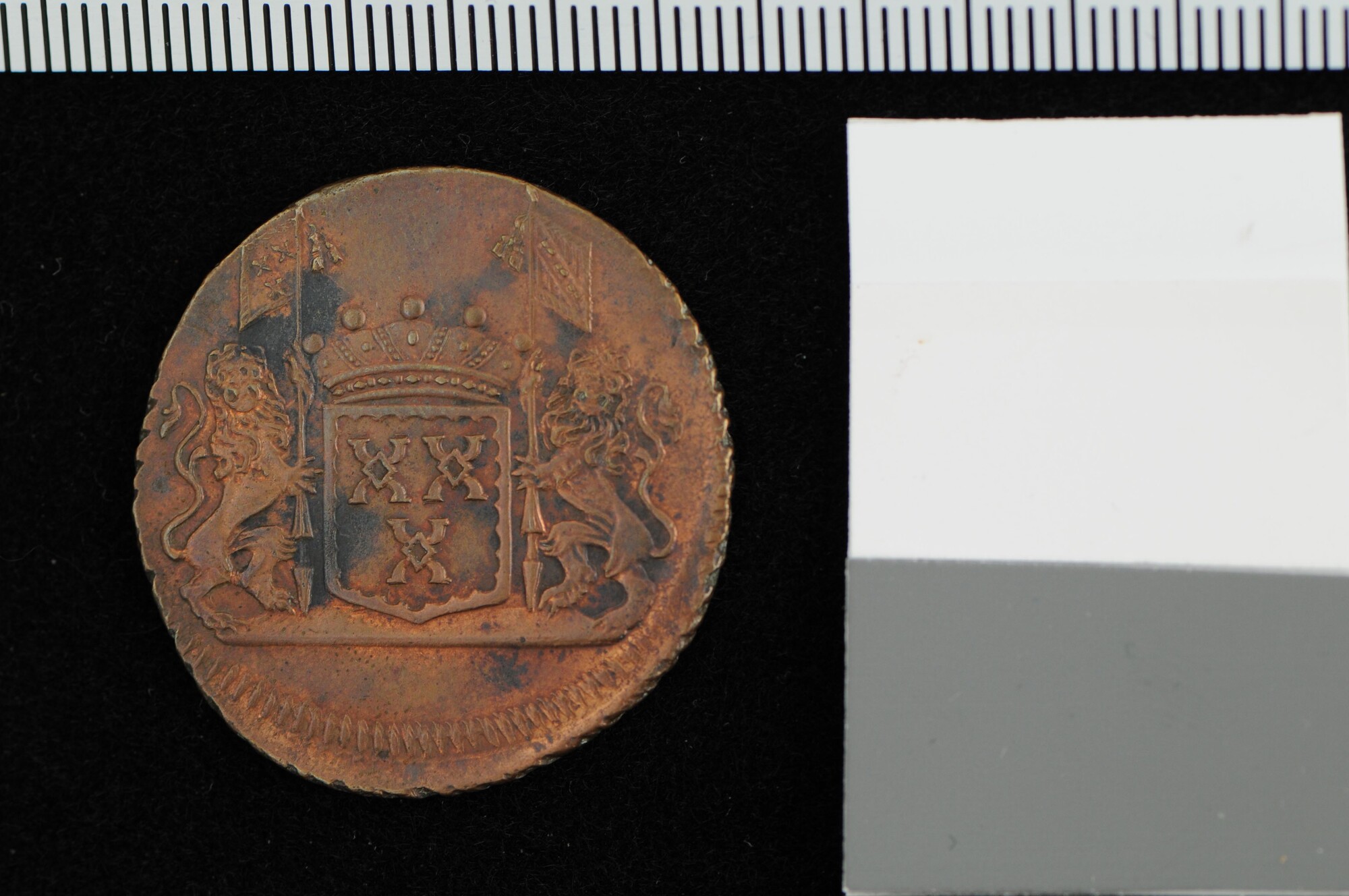 A.0027(094); Rekenpenning van Jean Jacques de Brouckhoven, 1696; jeton