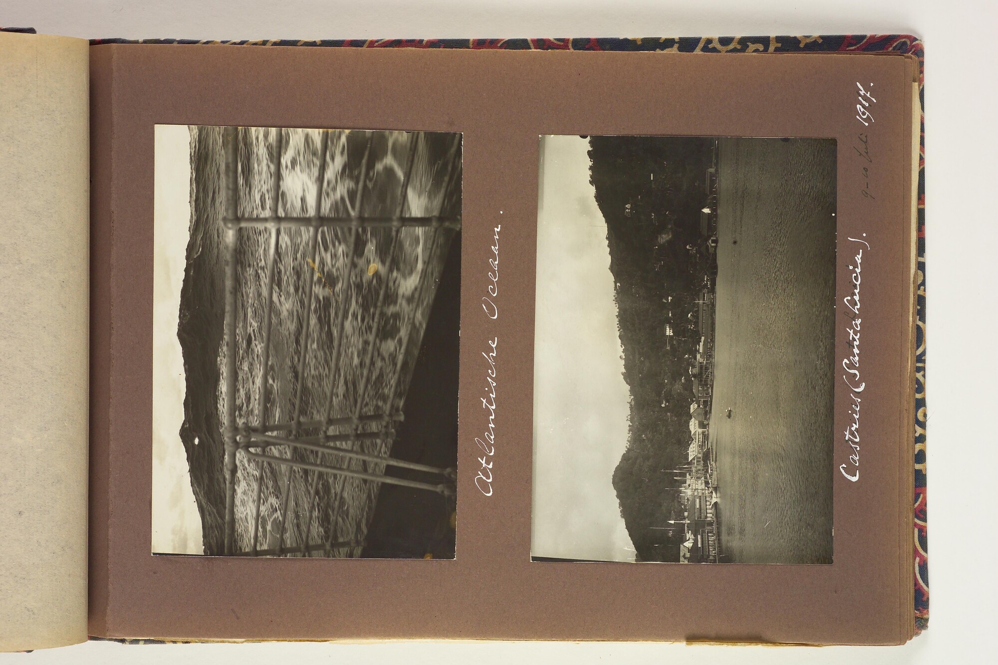 S.5679(01); Album van C.R. van Blijenburgh met foto's gemaakt tijdens reizen tussen 1901; fotoalbum