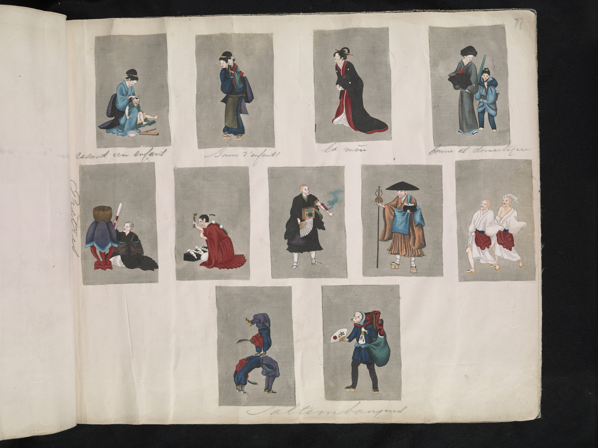 S.3628(02); Album nr. 1 uit een serie van drie van de Nederlandse consul in Japan Dirk de Graeff van Polsbroek; fotoalbum