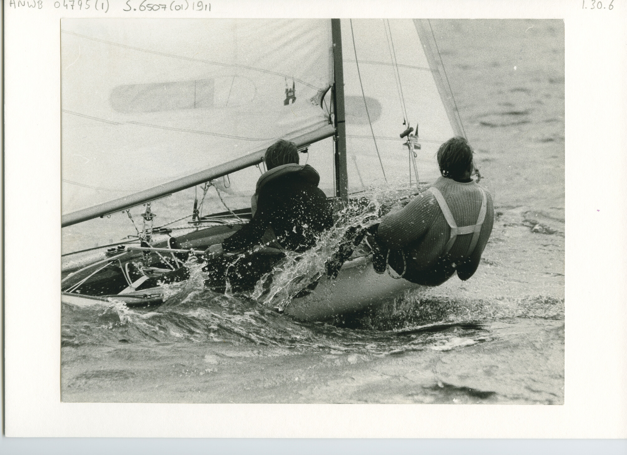 S.6507(01)1911; Foto van de Nationale Kampioenschappen 470.; foto