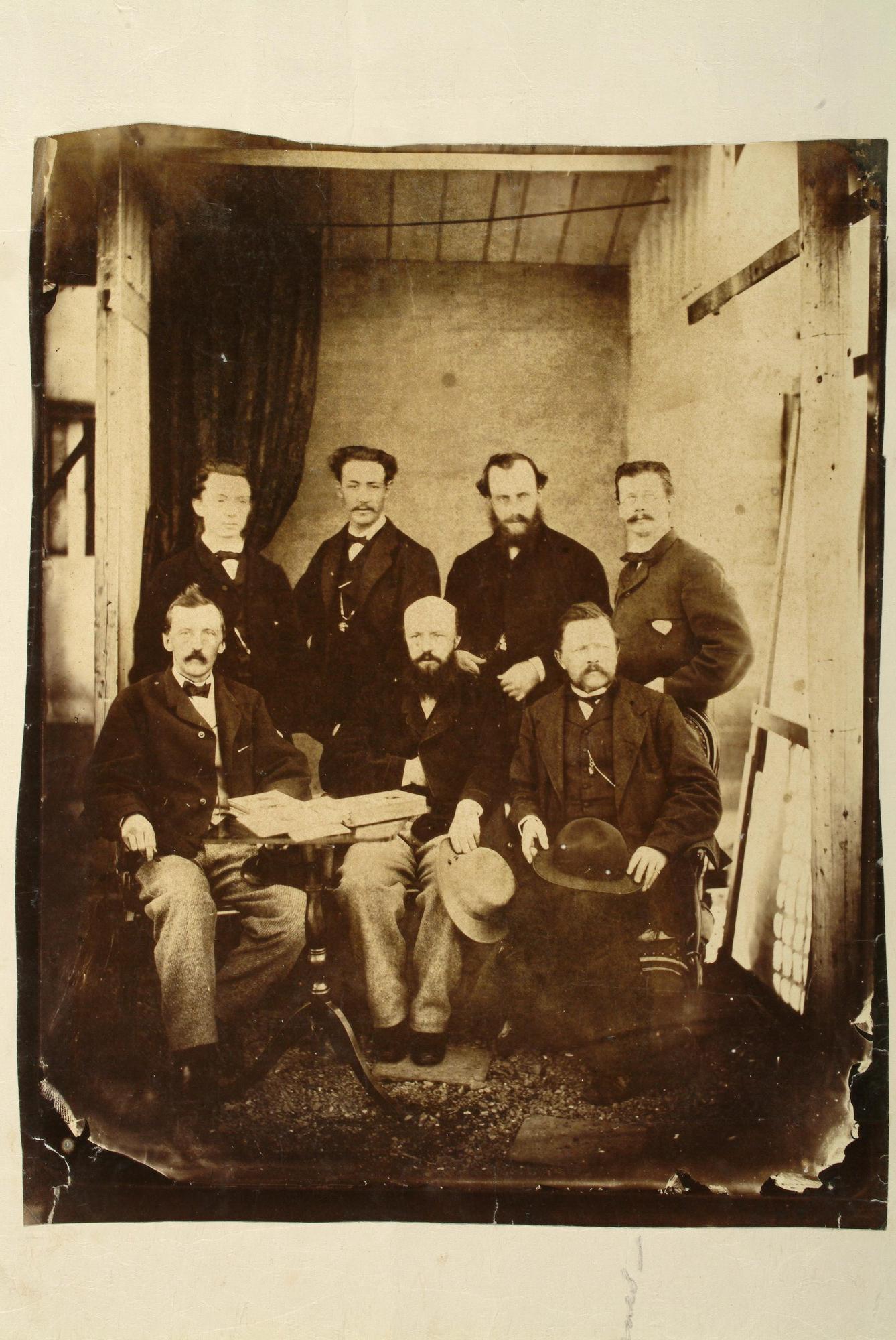 S.3628(02); Album nr. 1 uit een serie van drie van de Nederlandse consul in Japan Dirk de Graeff van Polsbroek; fotoalbum