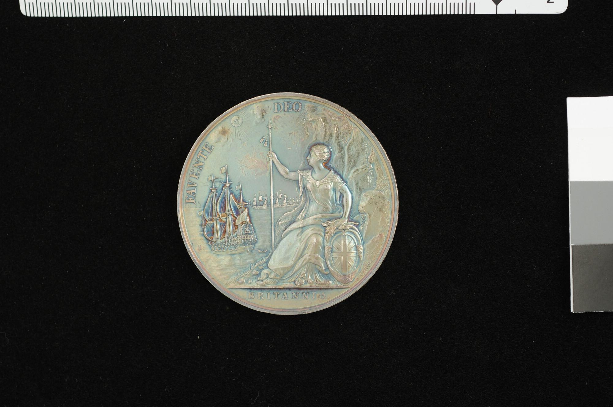 S.0895(26)2; Penning op de Vrede van Breda, 1667; penning