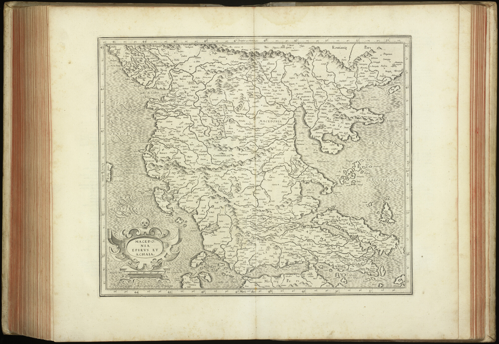 A.0145(227) [kaart 144]; Kaart van Noord-Griekenland en Zuid-Albanië; kaart
