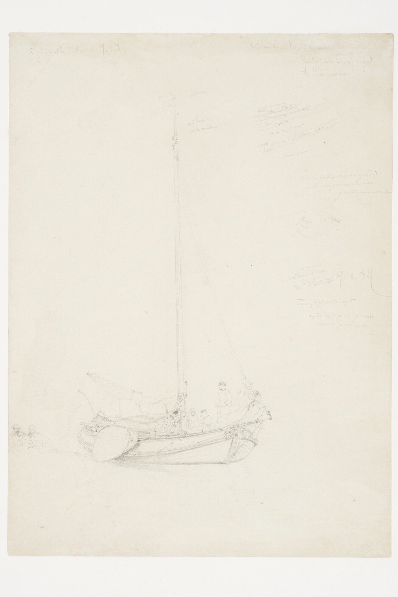 A.0149(0362); De boeier 'Standfries'; tekening