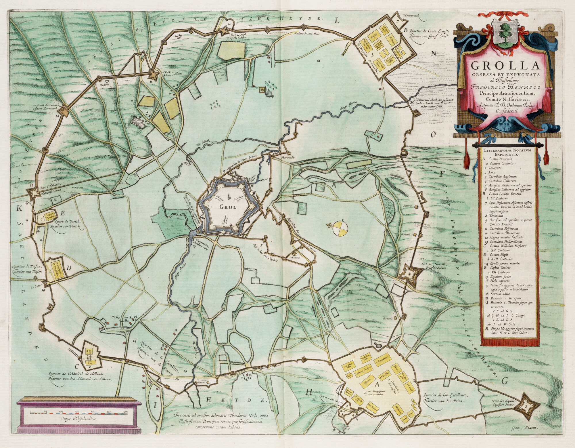 S.1034(15) [kaart 010]; Kaart van Groenlo; landkaart