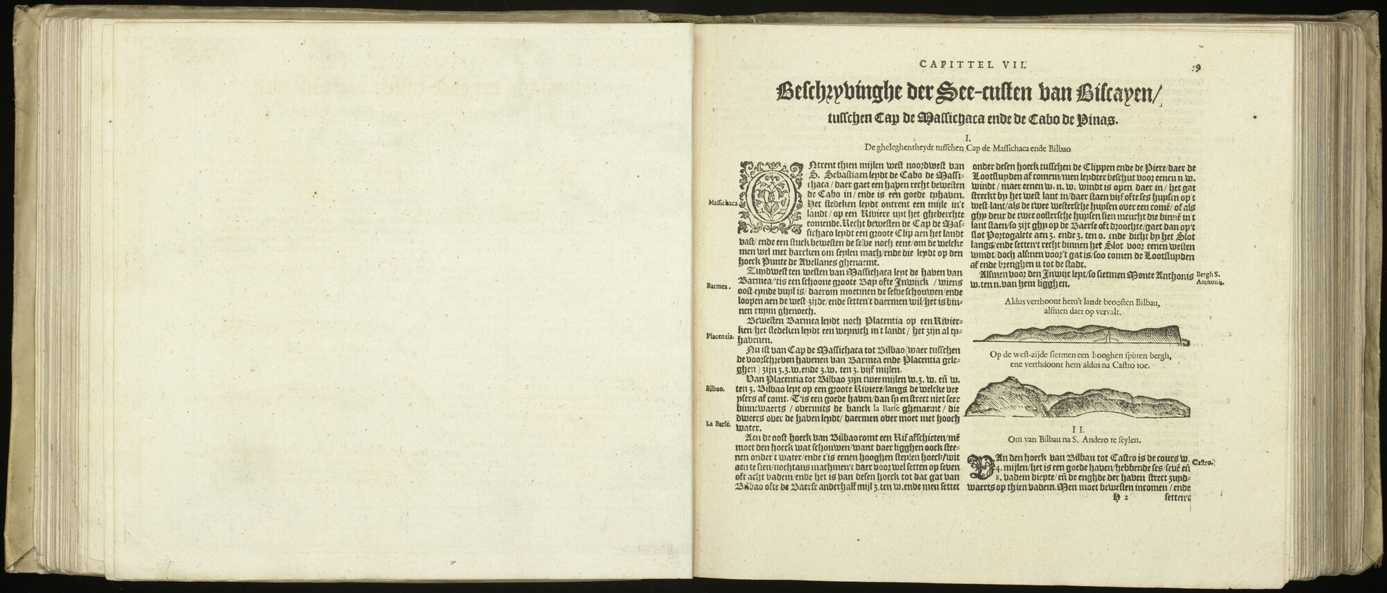 S.2856 [kaart 035]; Beschrijvingen en kustaanzichten van Noordoost-Spanje; kaart