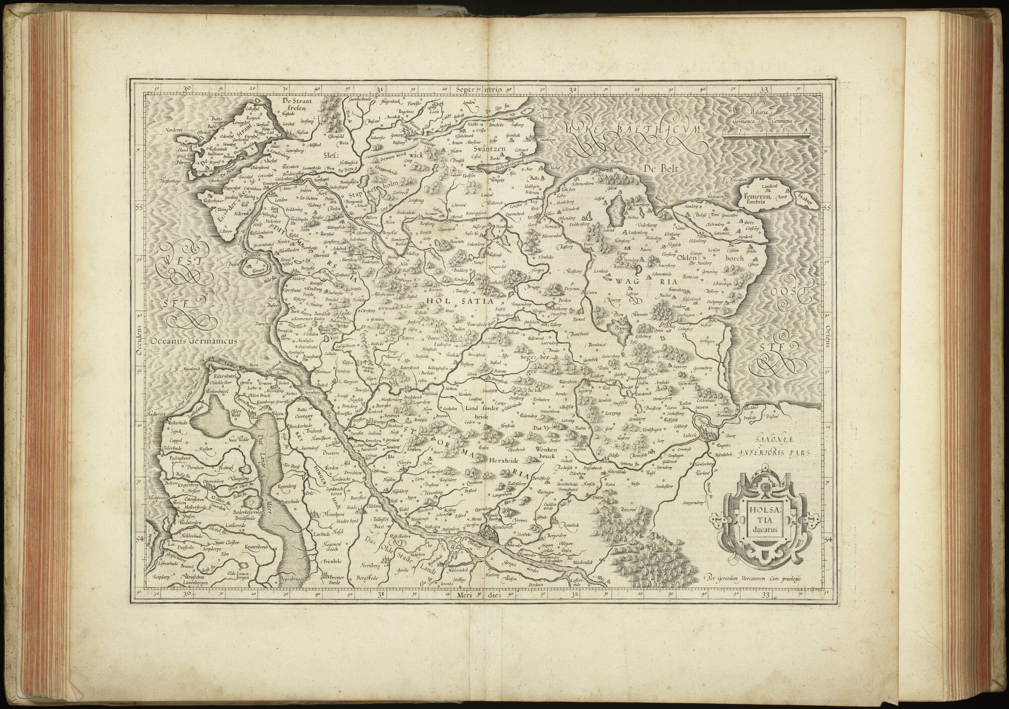 A.0145(227) [kaart 032]; Kaart van Noord-Duitsland; kaart