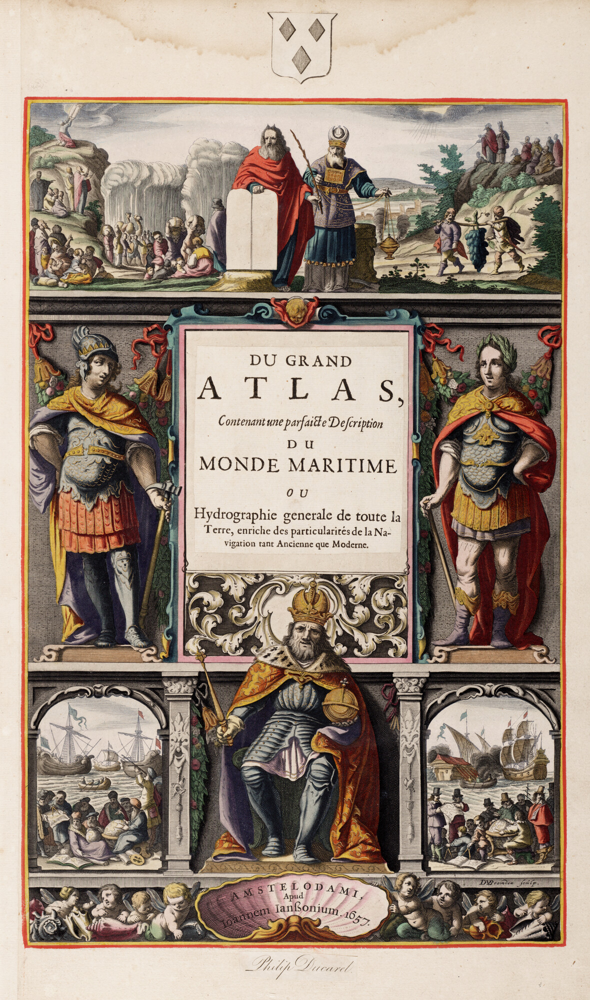 1995.0116 [atlas]; Het vijfde deel van de Franse editie van de Grote Atlas van Janssonius; atlas