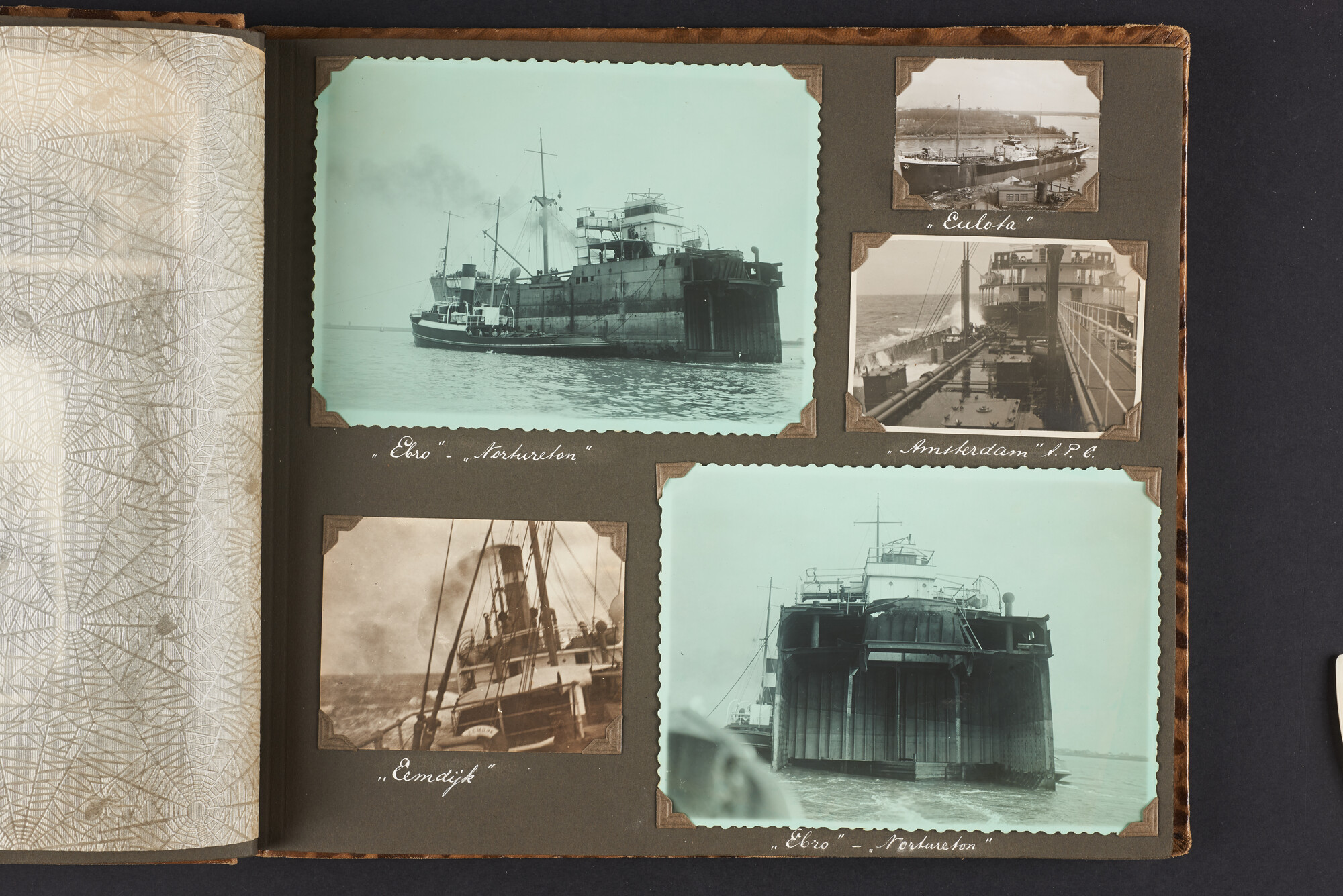 2016.0059; Fotoalbum van werkzaamheden van L. Smit & Co's Internationale Sleepdienst; fotoalbum