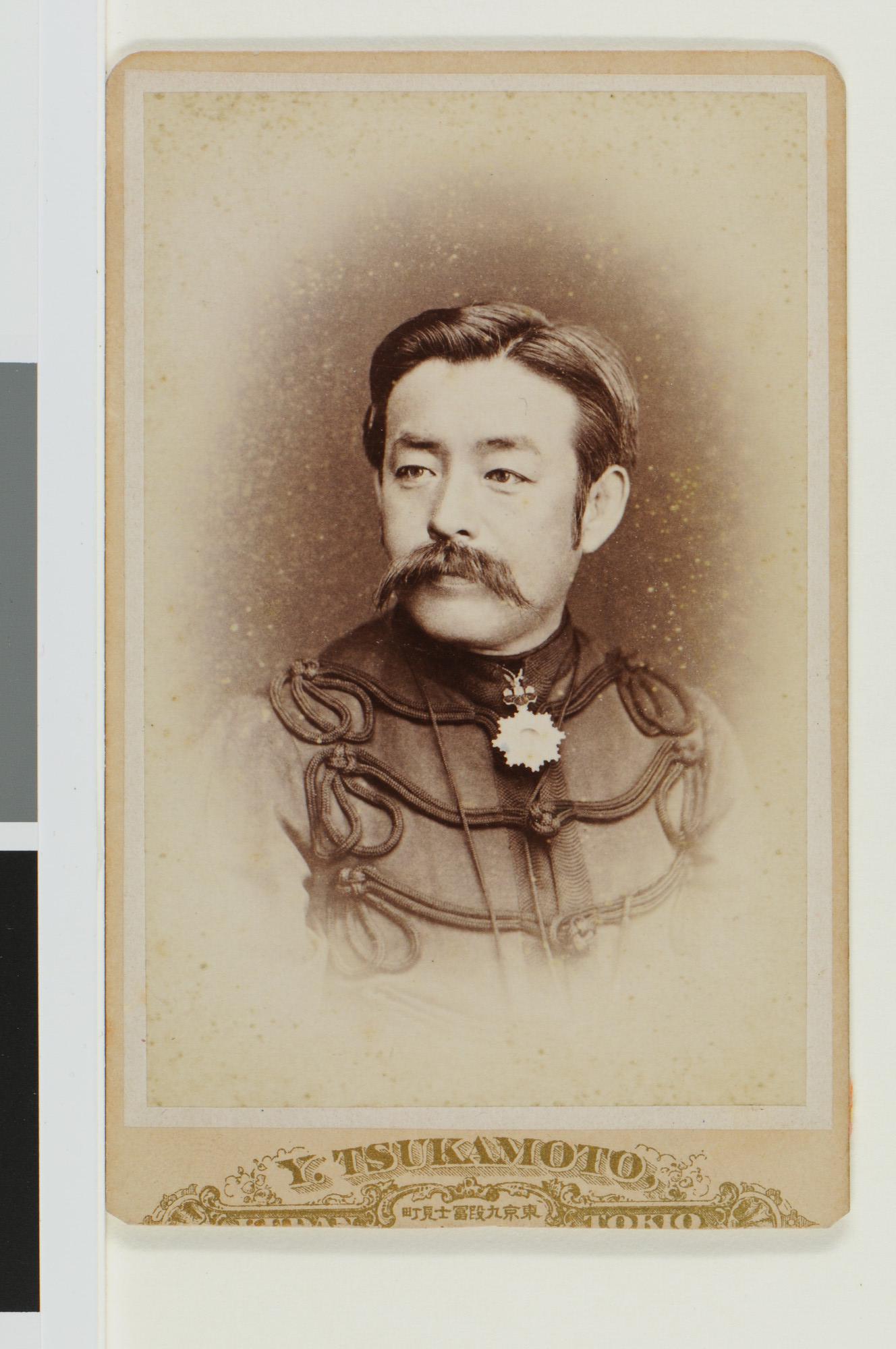 S.0716(02); Portretfoto van Akamatsu Daisaburo (Noriyshi) (1841-1920); foto