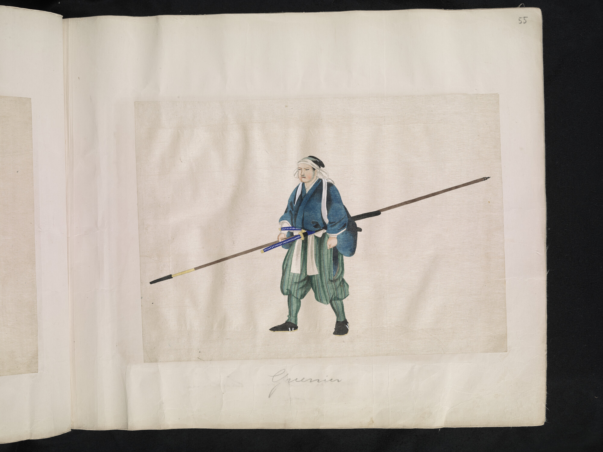 S.3628(02); Album nr. 1 uit een serie van drie van de Nederlandse consul in Japan Dirk de Graeff van Polsbroek; fotoalbum