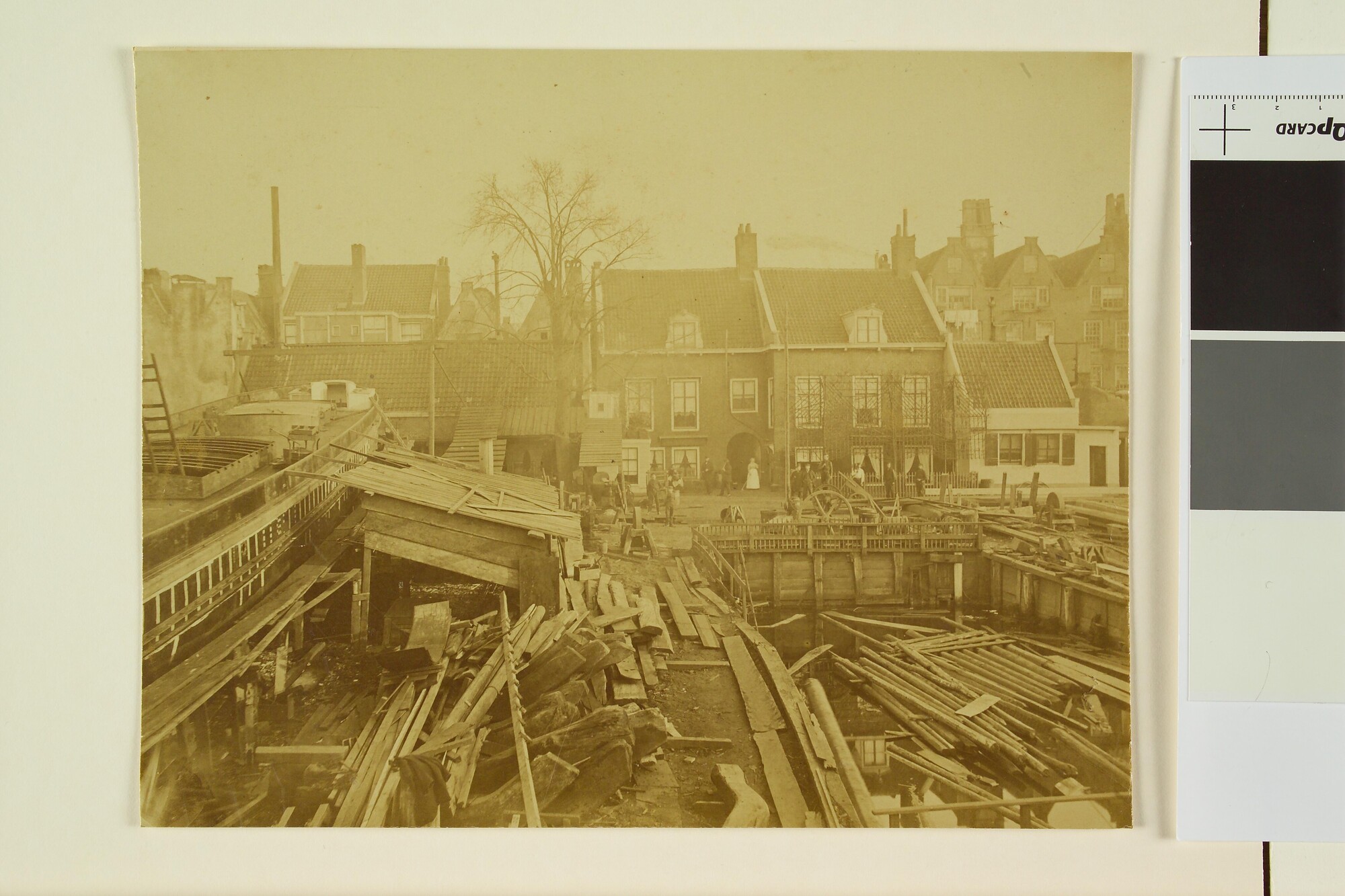 S.2433(07); Foto's gemaakt op de werf van de firma Huygens & van Gelder te Amsterdam; fotoreportage