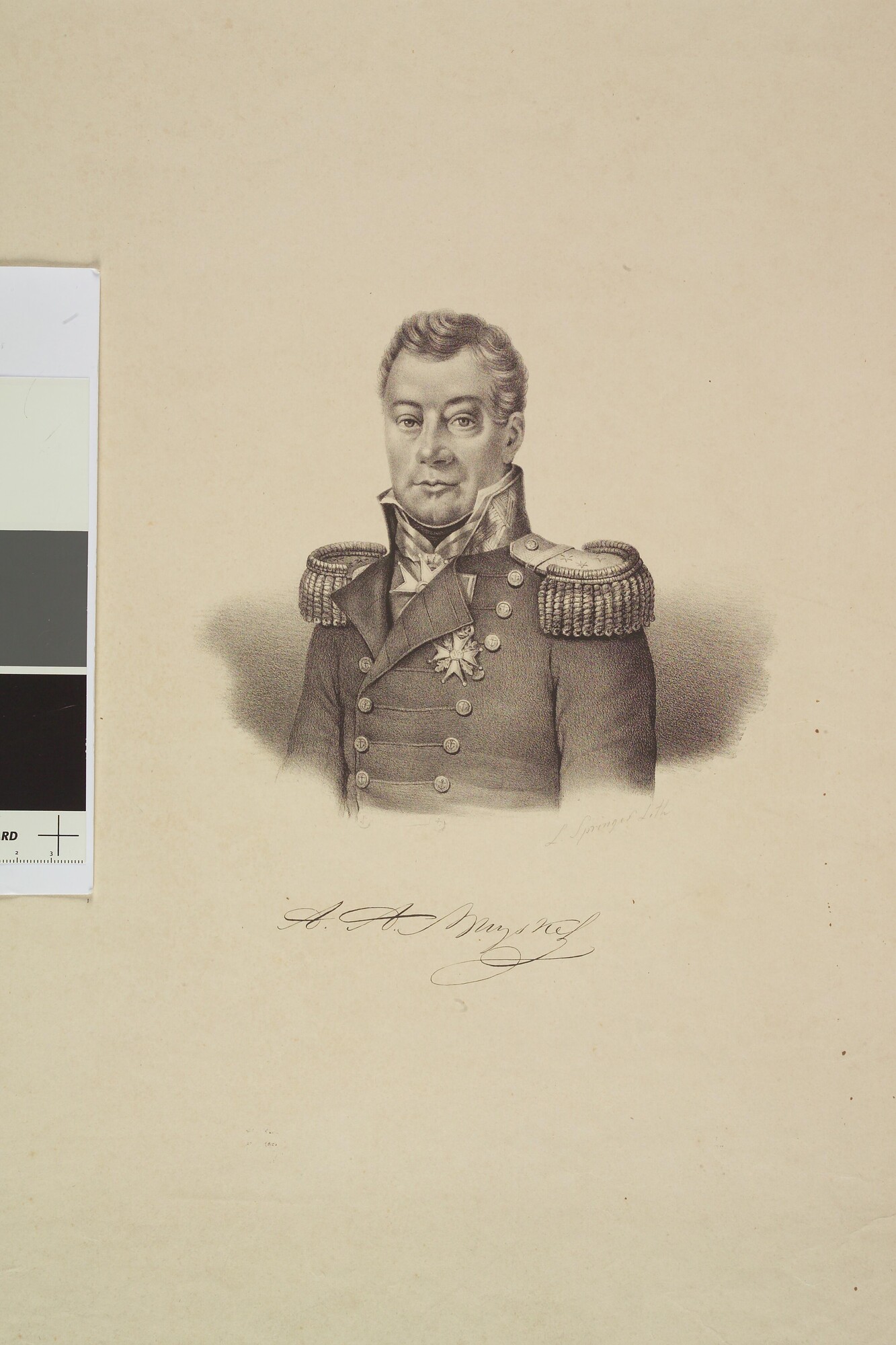 A.1367(05)52; Portret van Vice-Admiraal A.A. Buyskes; prent